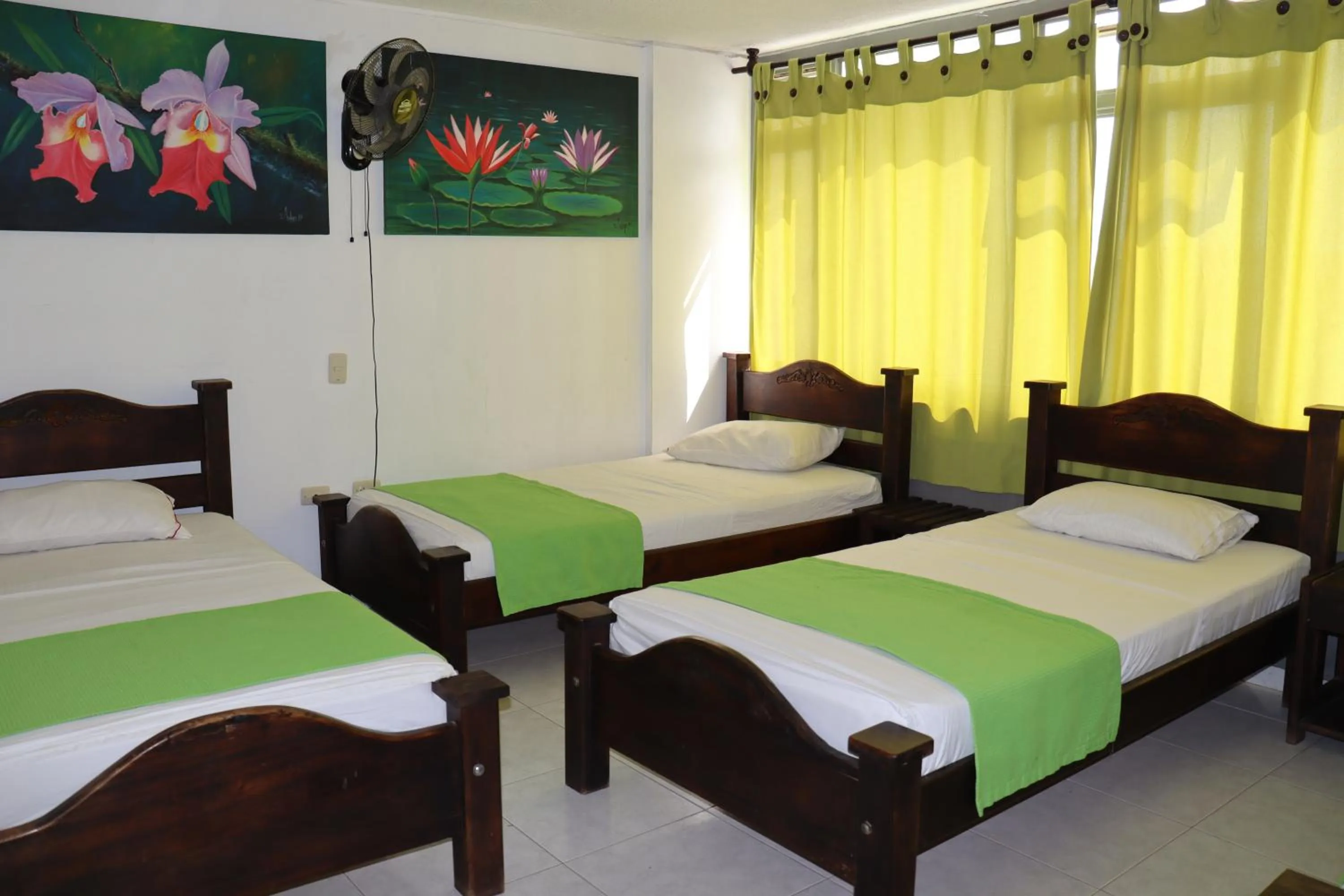 Bed in Hotel Inambu Villavicencio