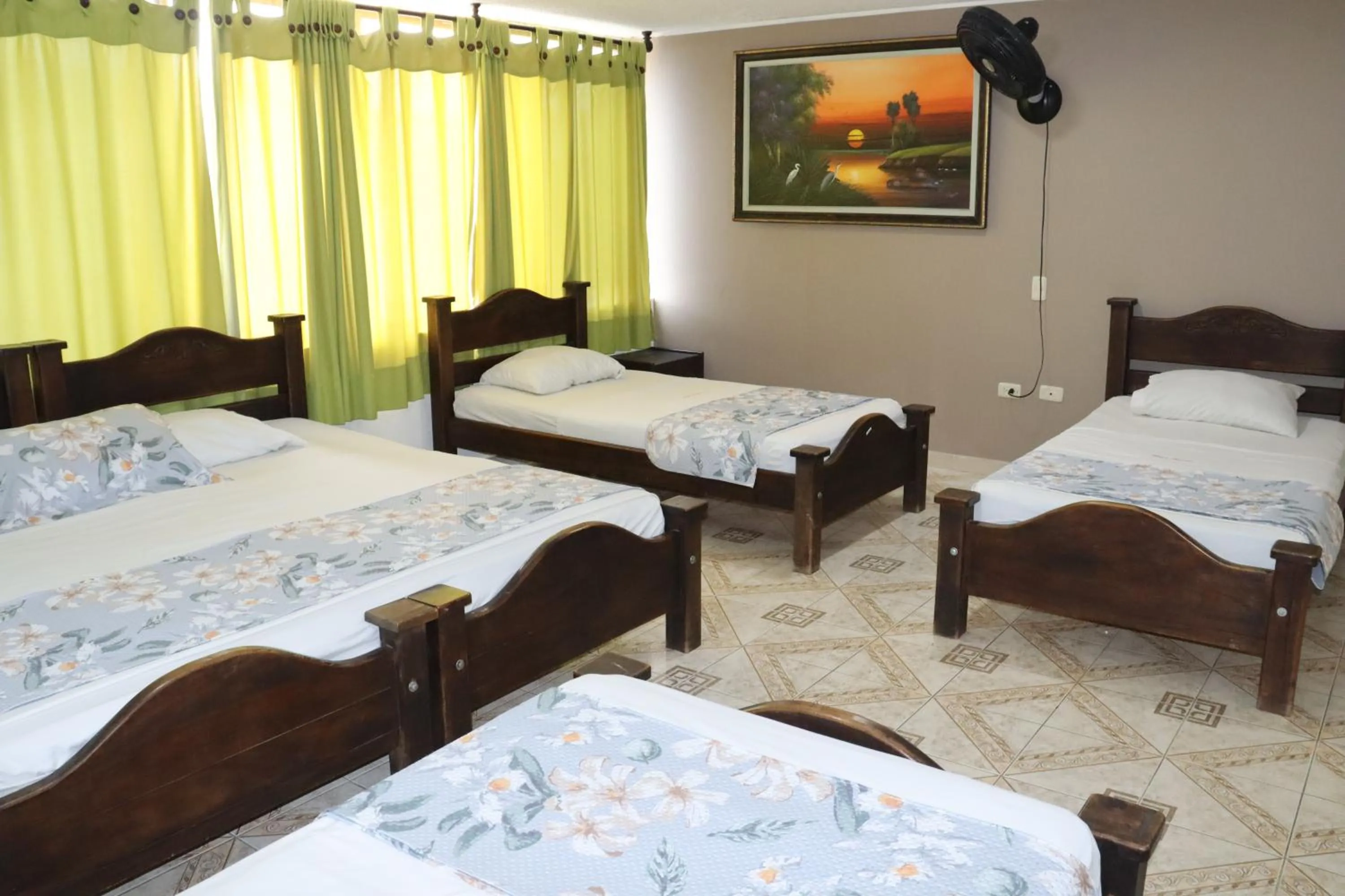 Bed in Hotel Inambu Villavicencio