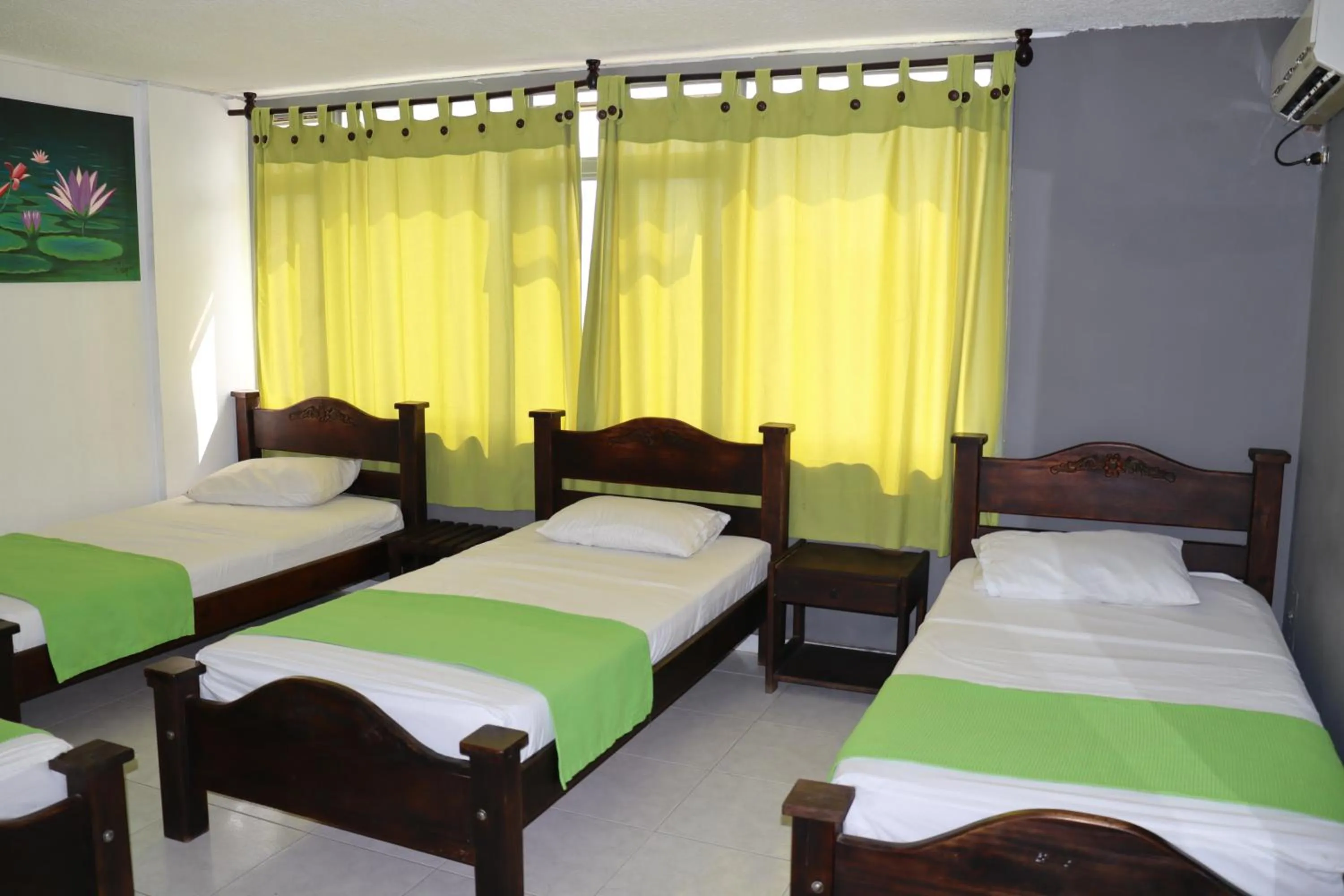 Bed in Hotel Inambu Villavicencio