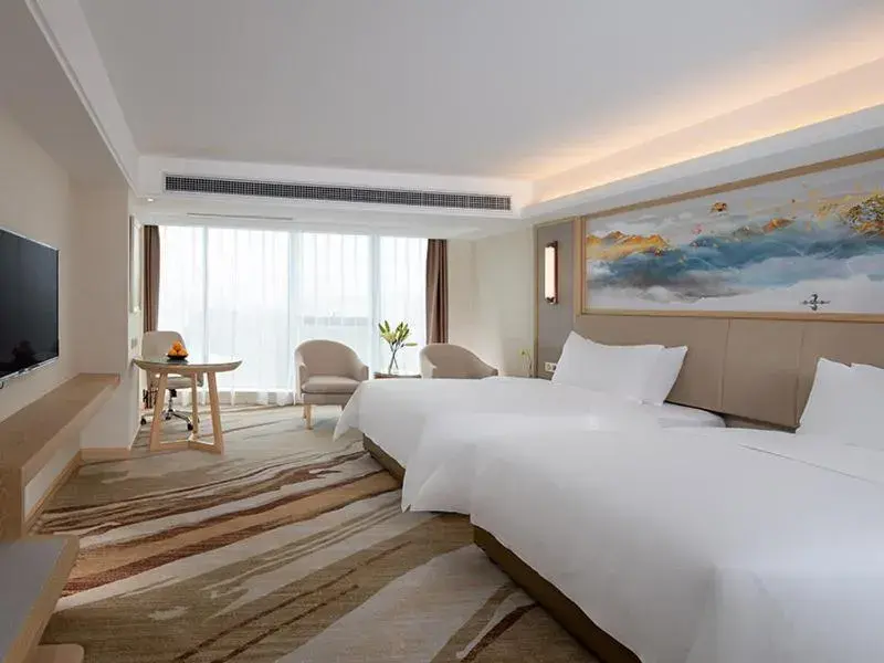Bed in Vienna International Hotel South Gate of Shenzhen International Convention and Exhibition Center Bed in Vienna International Hotel South Gate of Shenzhen International Convention and Exhibition Center