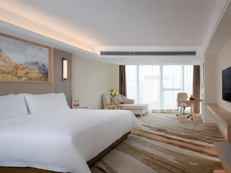 Bed in Vienna International Hotel South Gate of Shenzhen International Convention and Exhibition Center Bed in Vienna International Hotel South Gate of Shenzhen International Convention and Exhibition Center