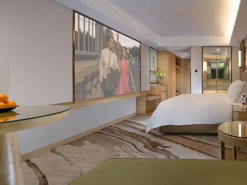 Bed in Vienna International Hotel South Gate of Shenzhen International Convention and Exhibition Center Bed in Vienna International Hotel South Gate of Shenzhen International Convention and Exhibition Center