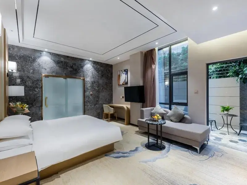 Bed in Vienna International Hotel Xiamen University Bed in Vienna International Hotel Xiamen University