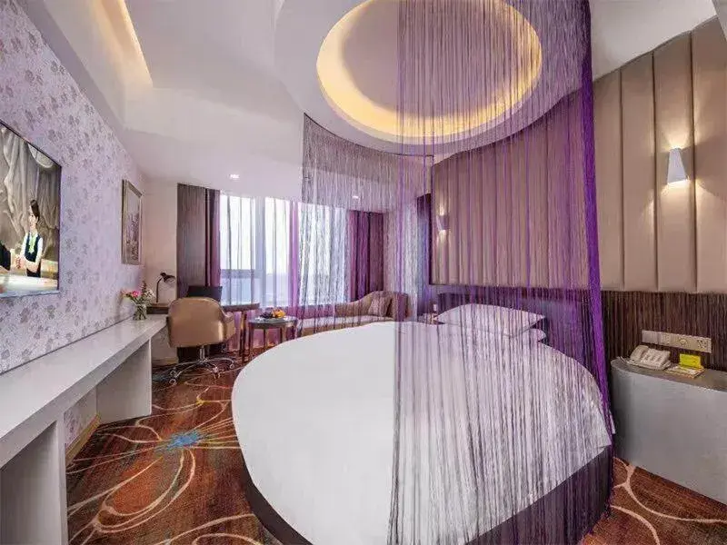 Bed in Vienna International Hotel Chongqing Yuanyangyuanboyuan Bed in Vienna International Hotel Chongqing Yuanyangyuanboyuan