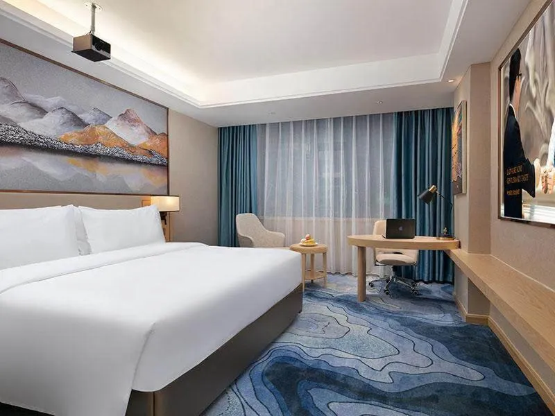 Bed in Vienna hotel Hunan Shaoyang Longhui Bus Station