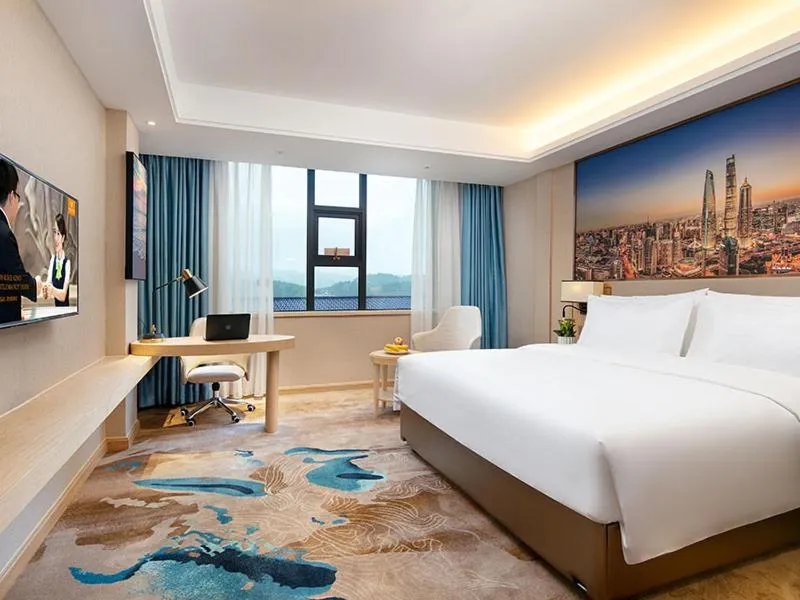 Bed in Vienna hotel Hunan Shaoyang Longhui Bus Station