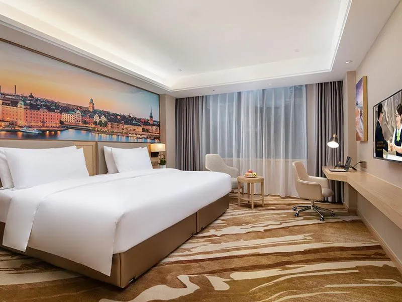 Bed in Vienna hotel Hunan Shaoyang Longhui Bus Station