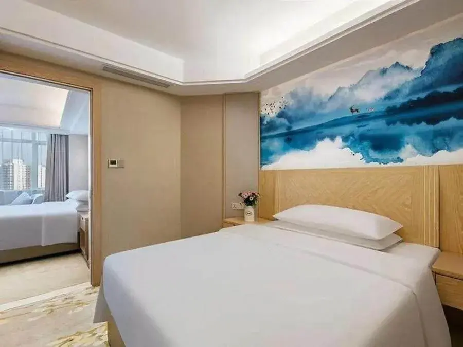 Bed in Vienna International Hotel Taizhou Wenling Branch Bed in Vienna International Hotel Taizhou Wenling Branch