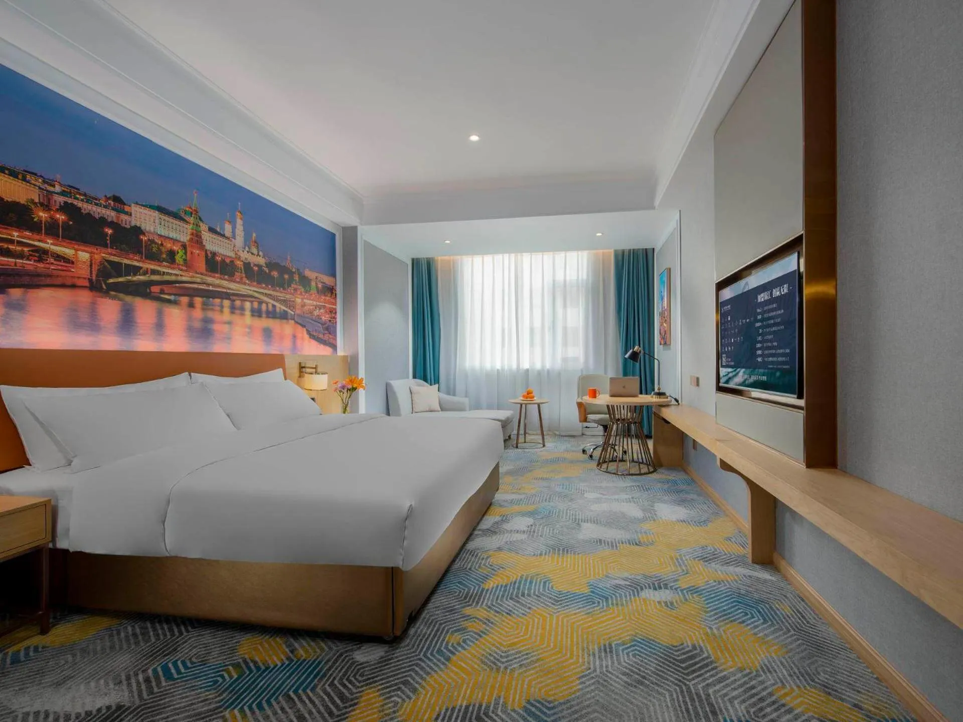 Bed in Vienna Hotels Yuncheng Hedong Street Wanda Store