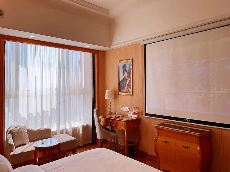 Bed in Vienna International Hotel Wuxi Huishan Yanqiao Metro Station Bed in Vienna International Hotel Wuxi Huishan Yanqiao Metro Station