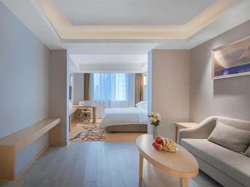 Bed in Vienna Hotel Yangzhou Gaoyou Dongfangyujing Bed in Vienna Hotel Yangzhou Gaoyou Dongfangyujing