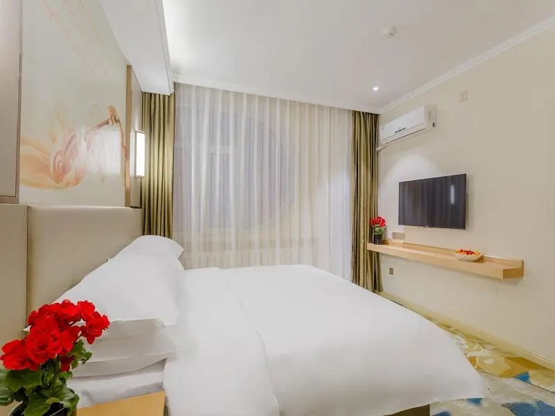 Bed in Vienna Classic Hotel Mudanjiang Railway Station