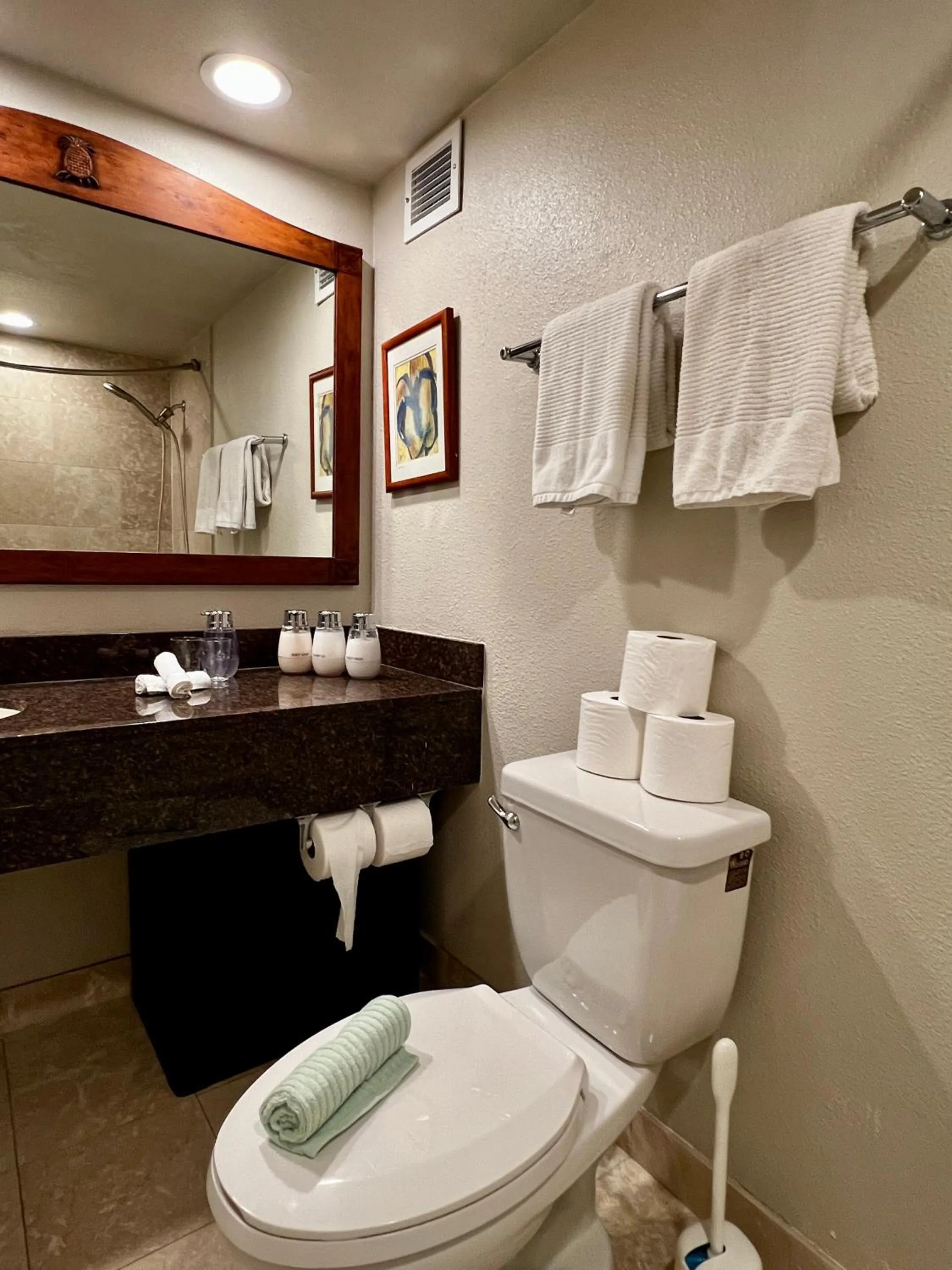 Toilet in Luana Waikiki Park Views - no resort fees