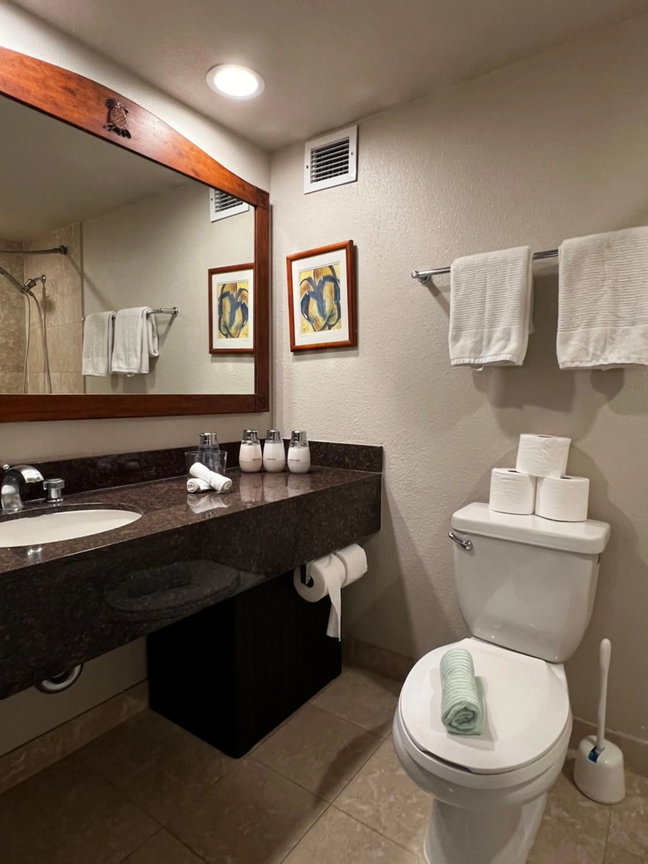 Toilet in Luana Waikiki Park Views - no resort fees