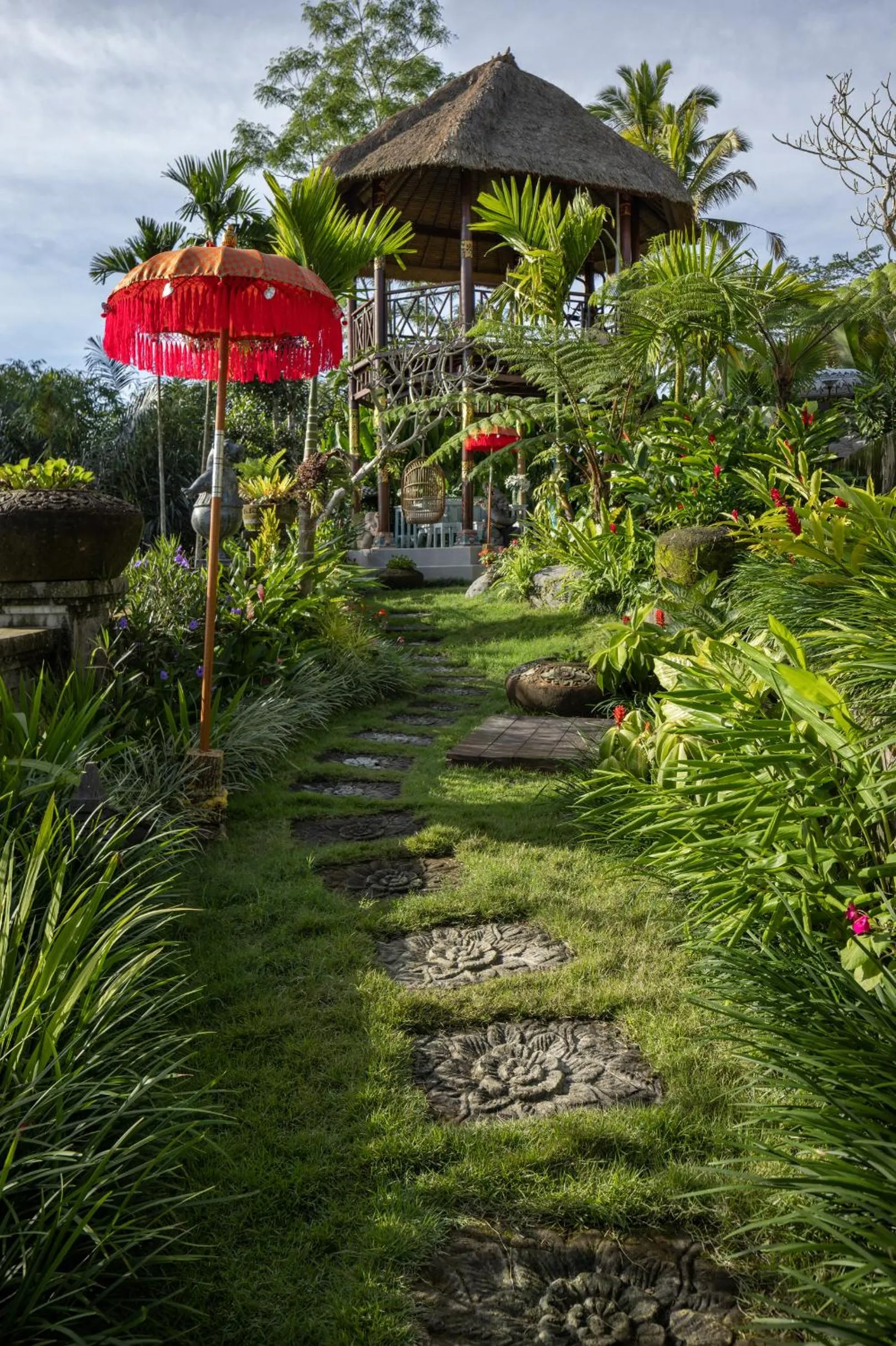 Garden in Villa Lembah Damai