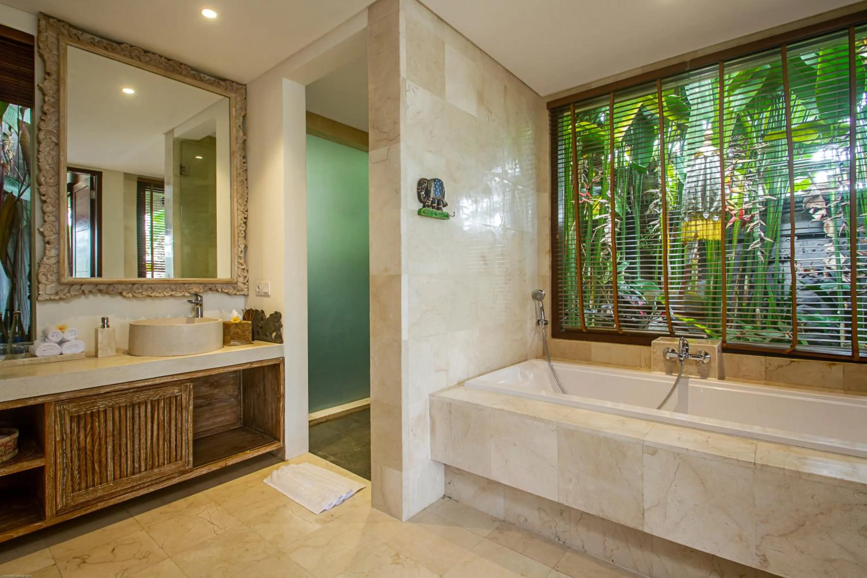Bathroom in Villa Lembah Damai