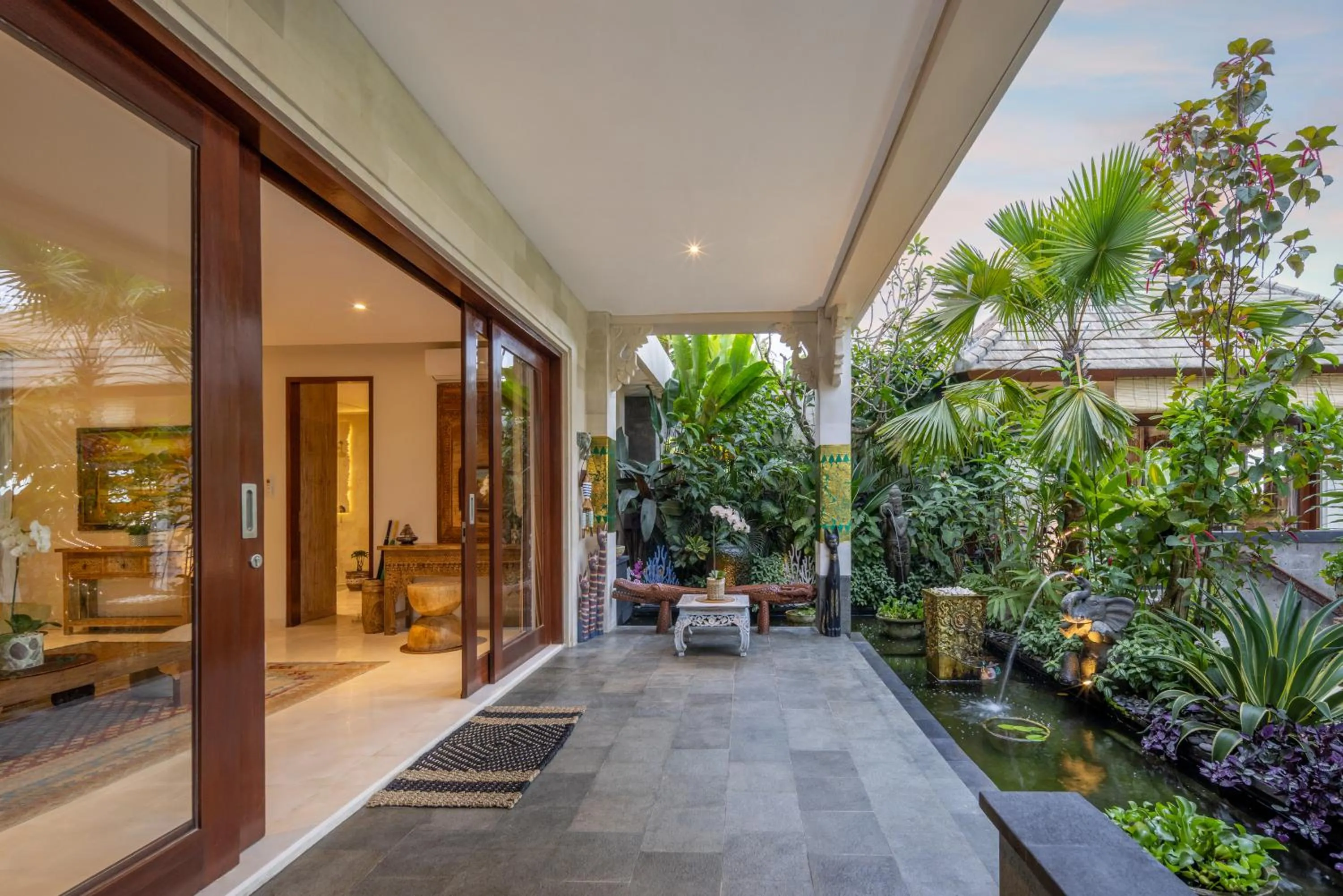 Balcony/Terrace in Villa Lembah Damai