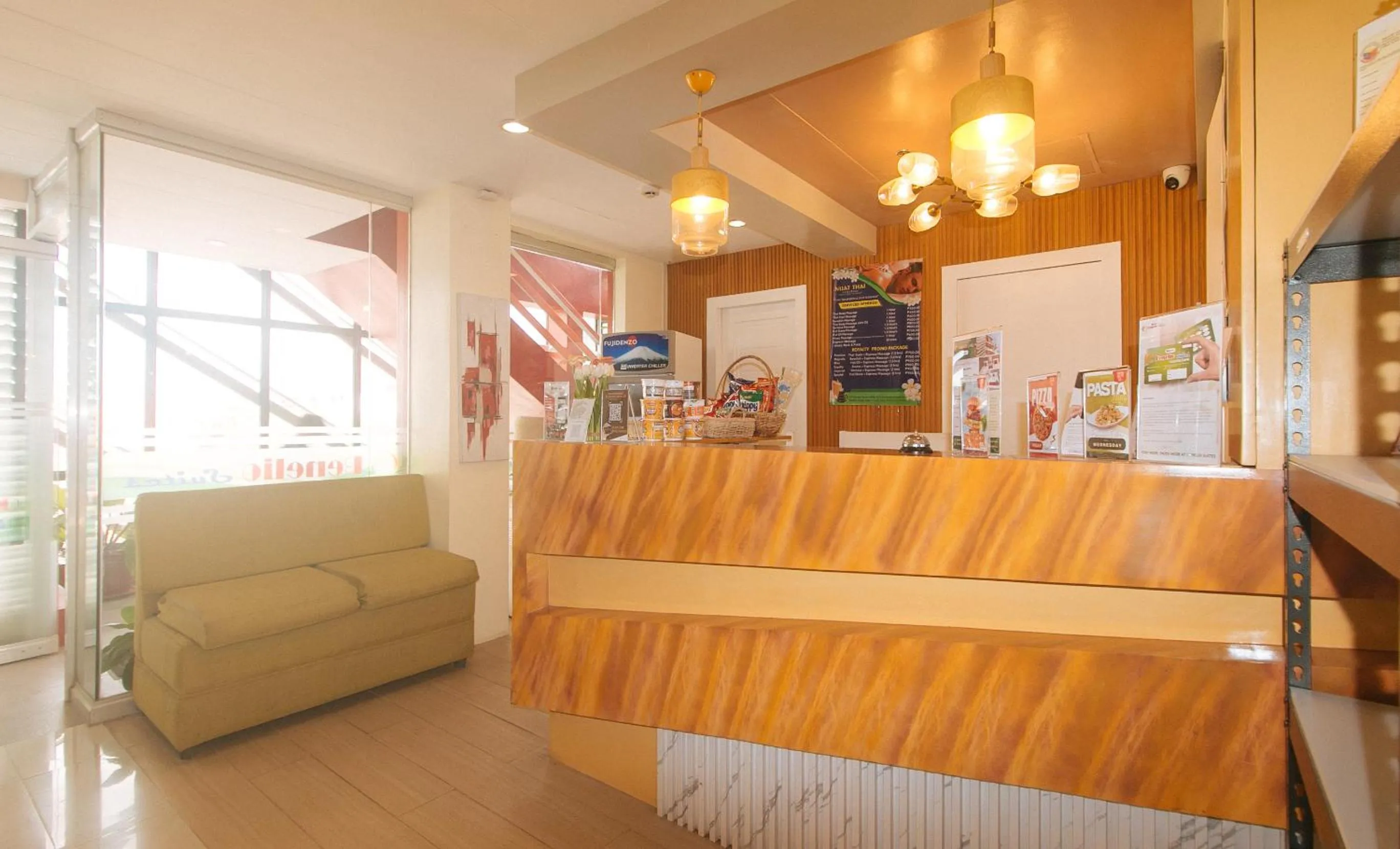 Living room in RedDoorz @ Benelio Suites Pavia Iloilo