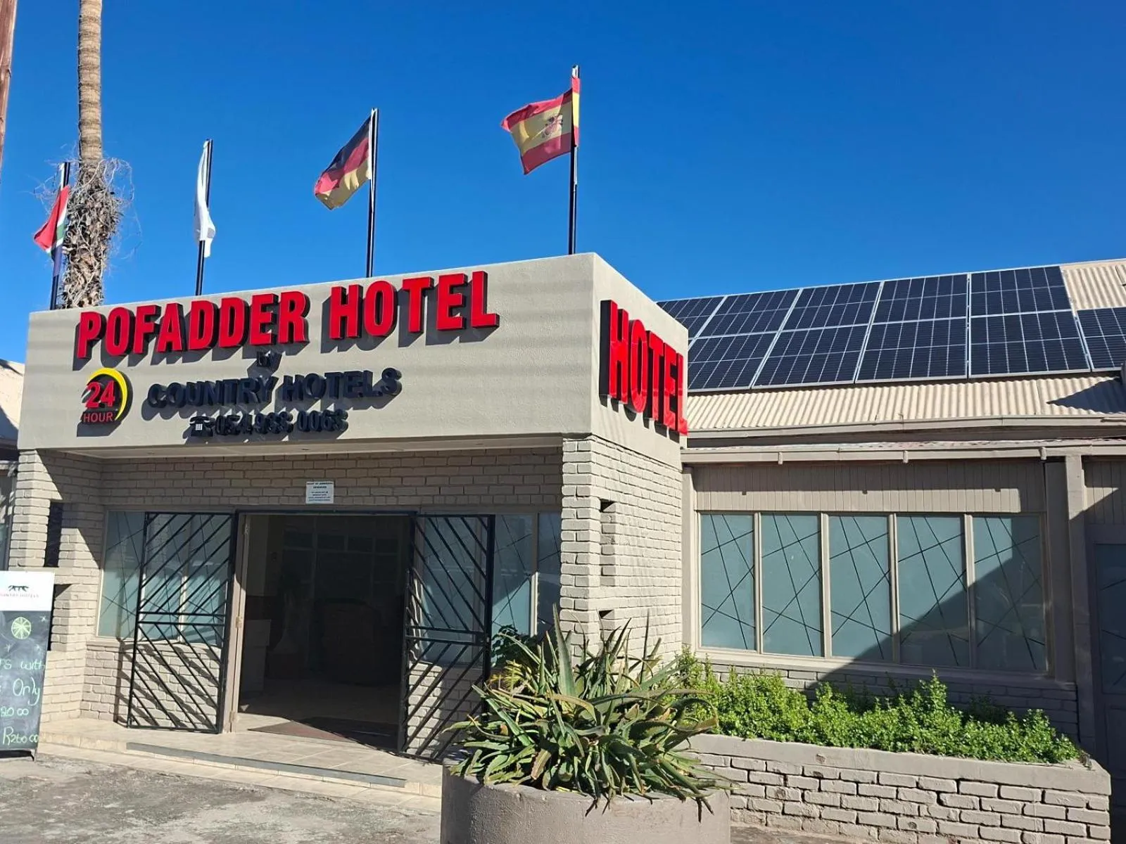 Property building in Pofadder Hotel by Country Hotels