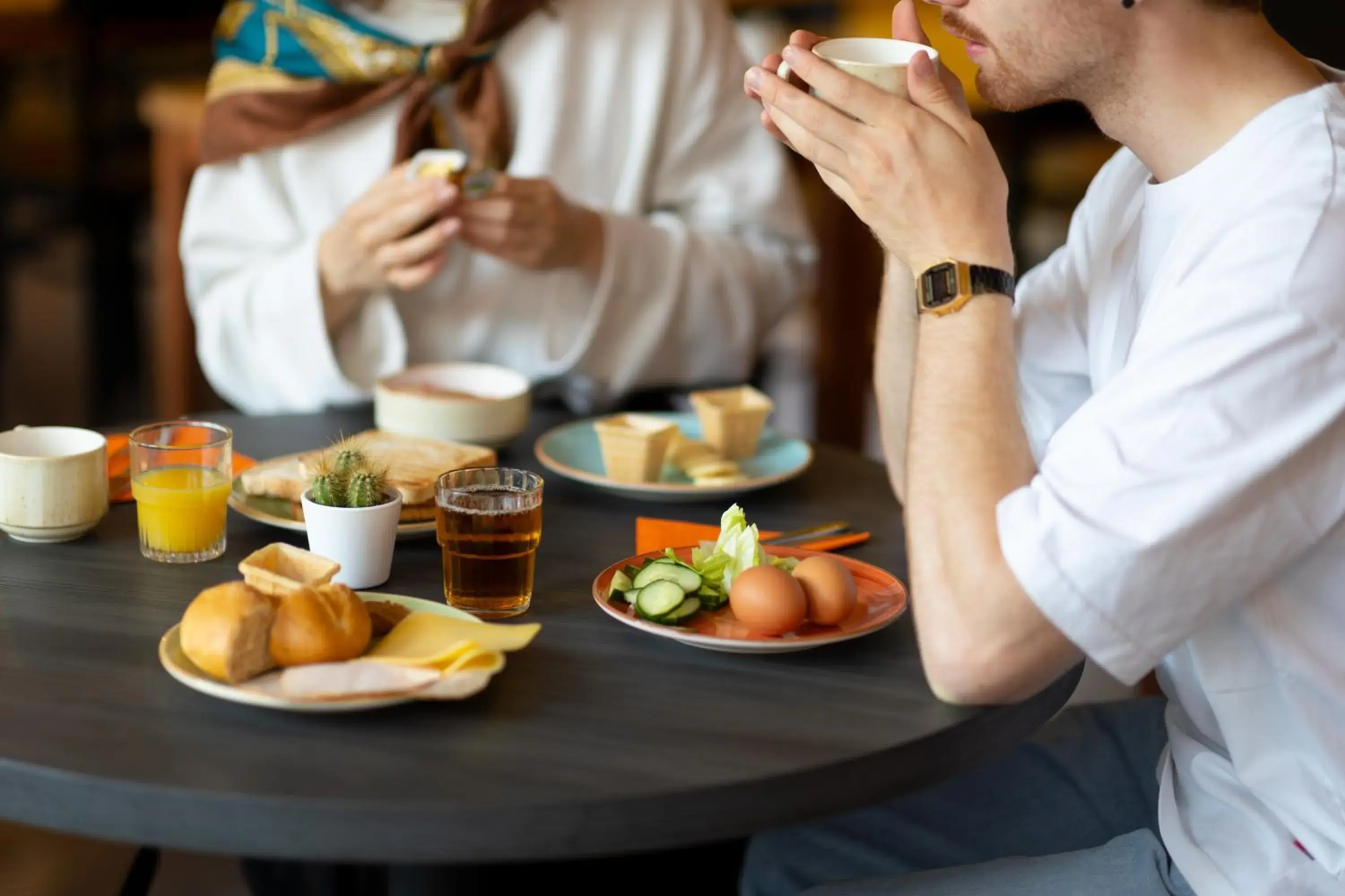 Buffet breakfast in a&o Rotterdam City Buffet breakfast in a&o Rotterdam City