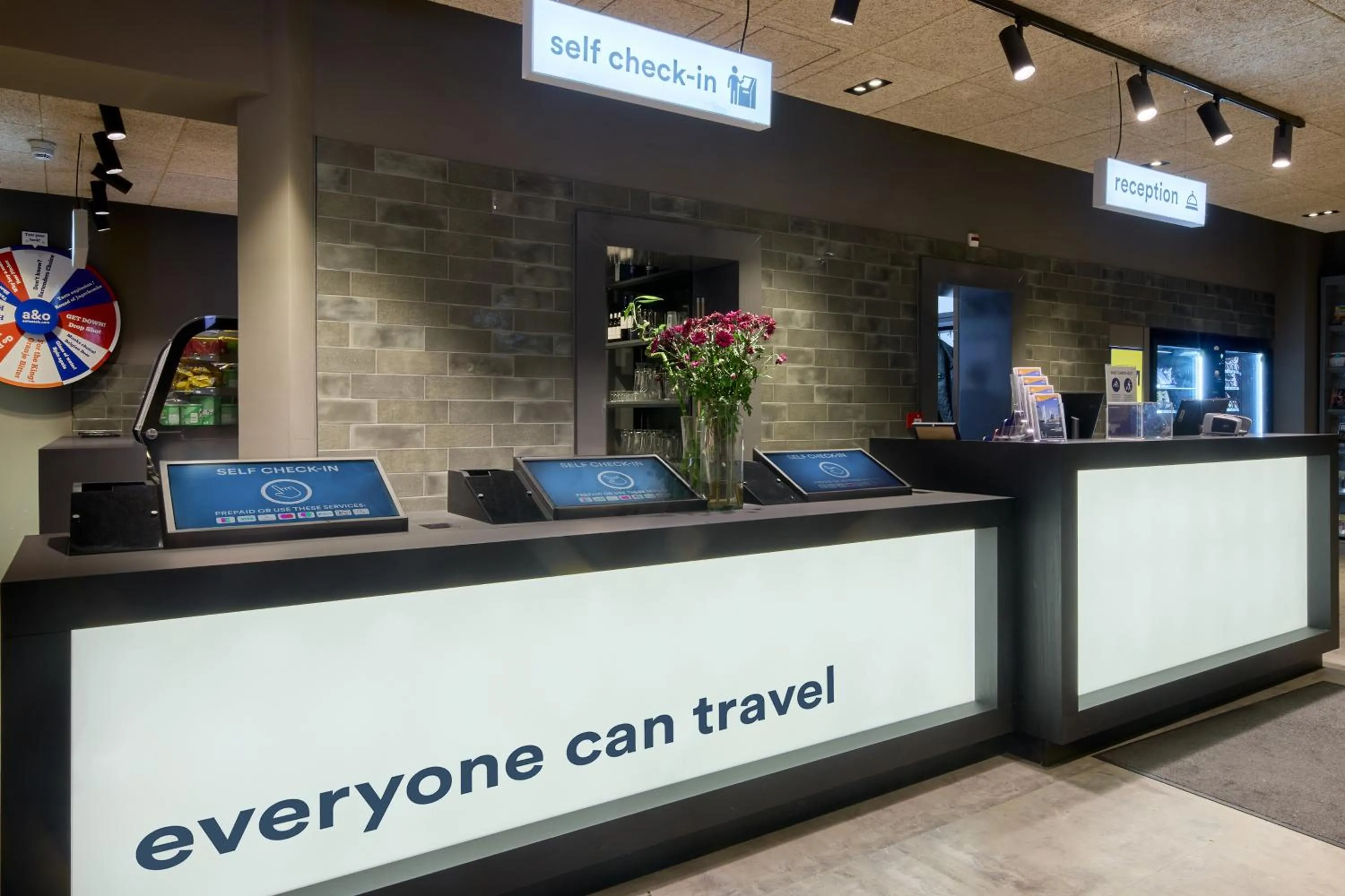 Lobby or reception in a&o Rotterdam City