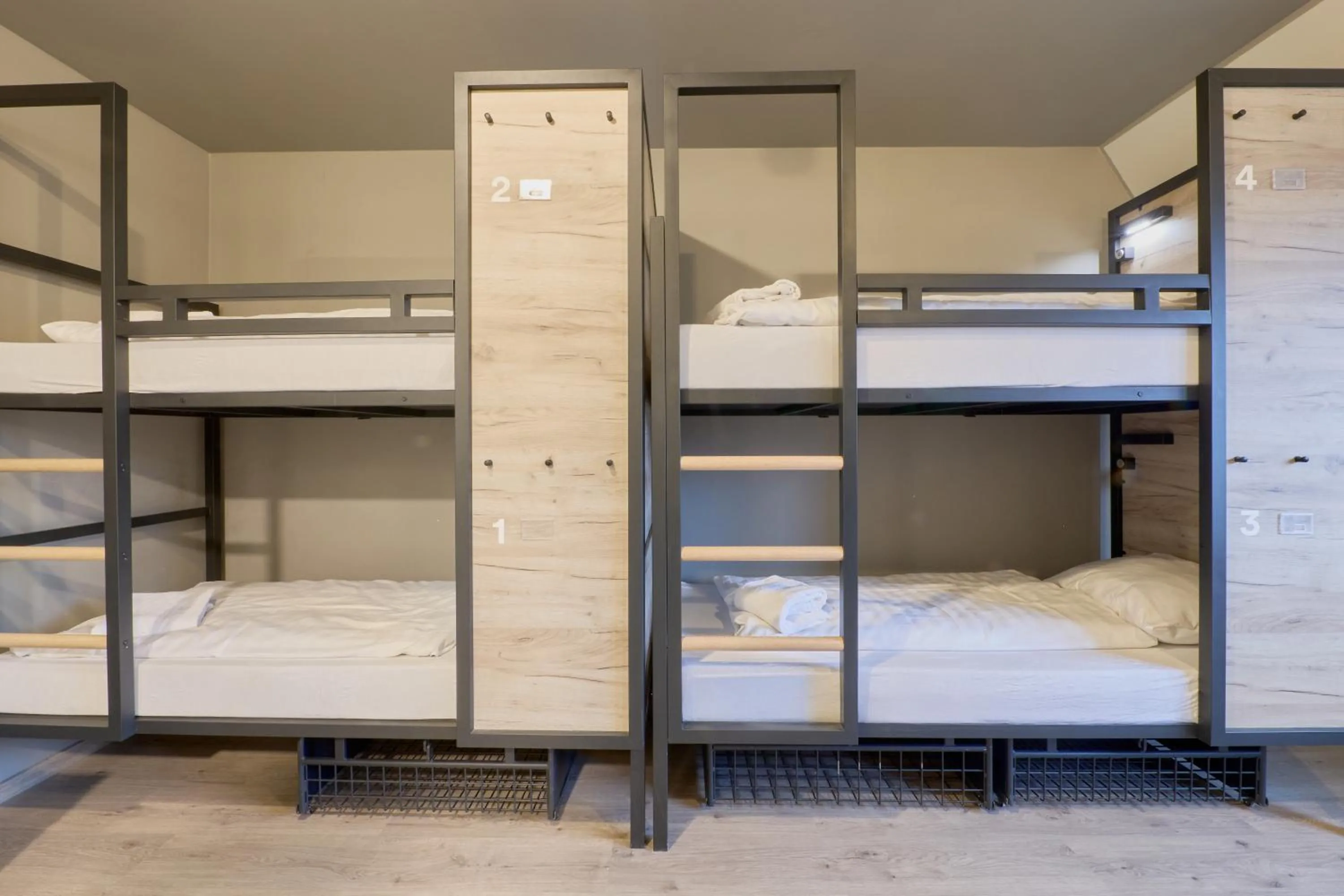 bunk bed, Bed in a&o Rotterdam City