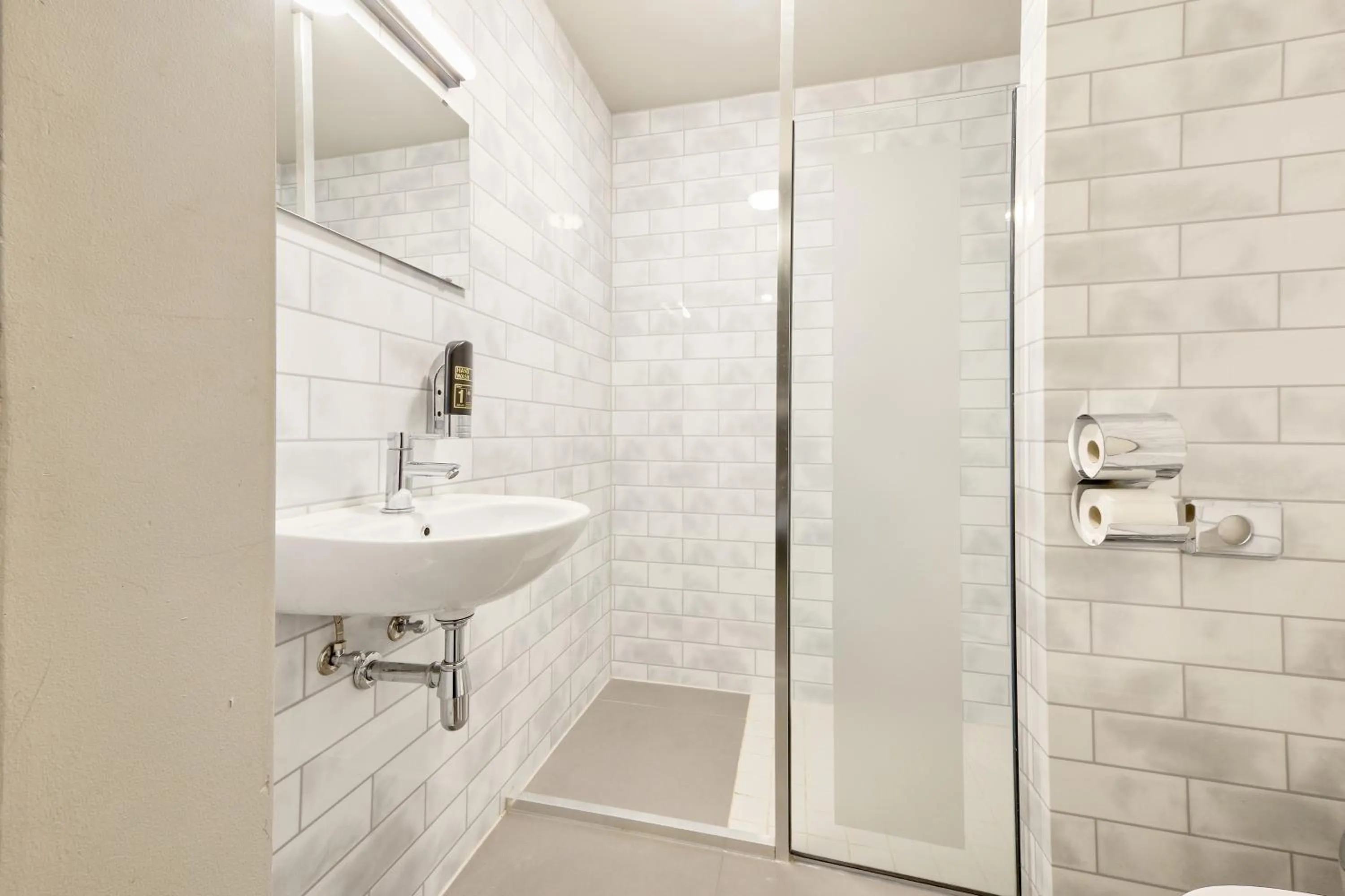 Bathroom in a&o Rotterdam City