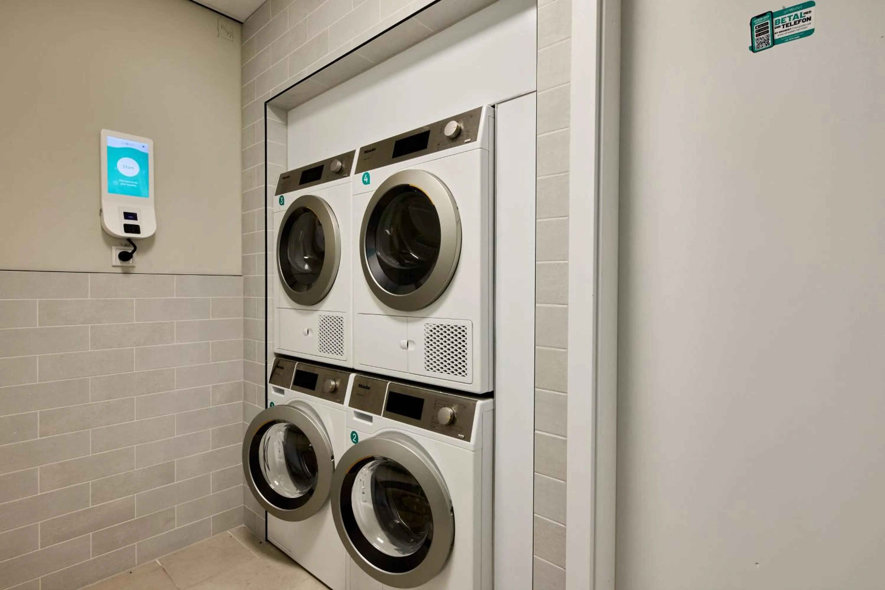 laundry in a&o Rotterdam City