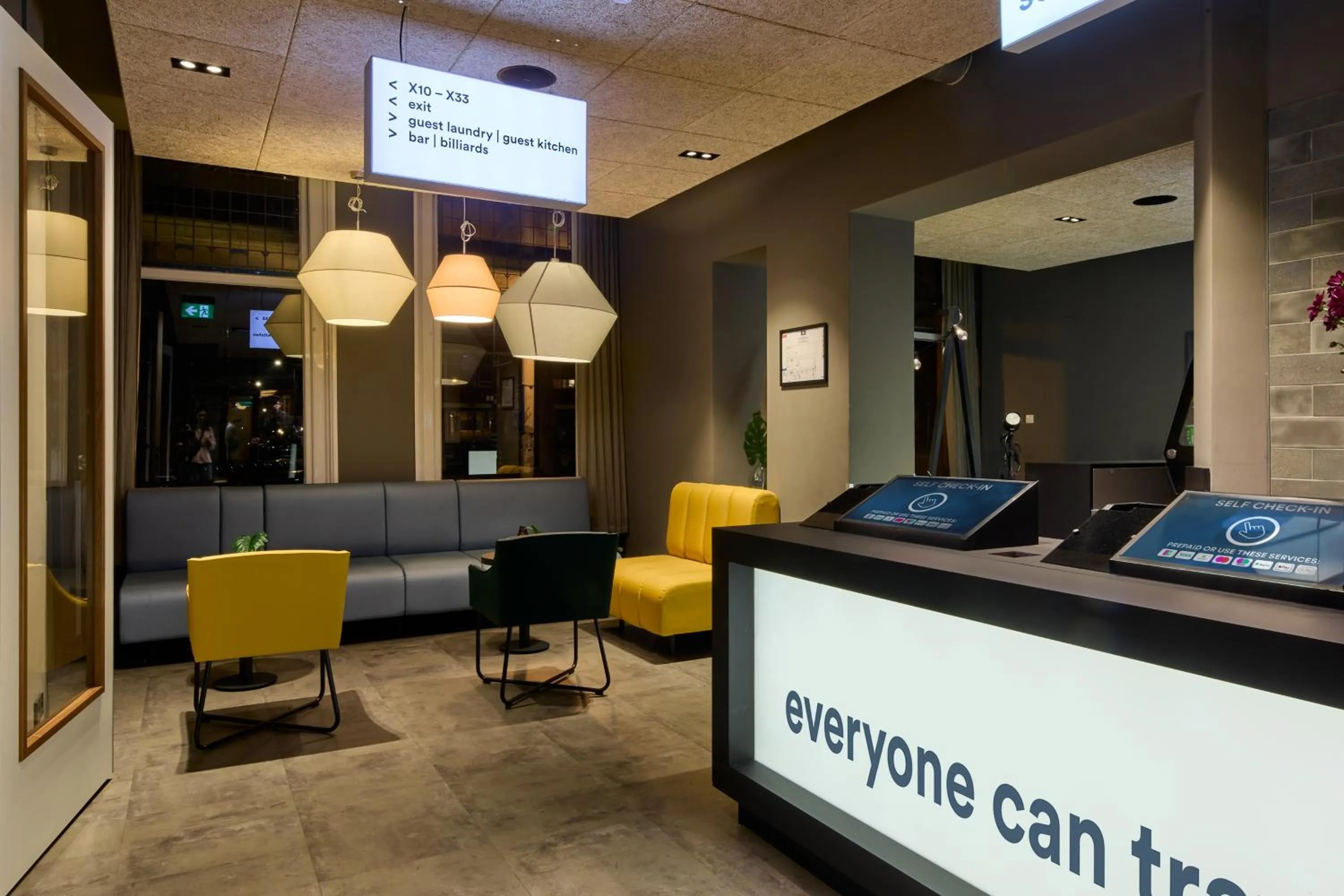 Lobby or reception in a&o Rotterdam City