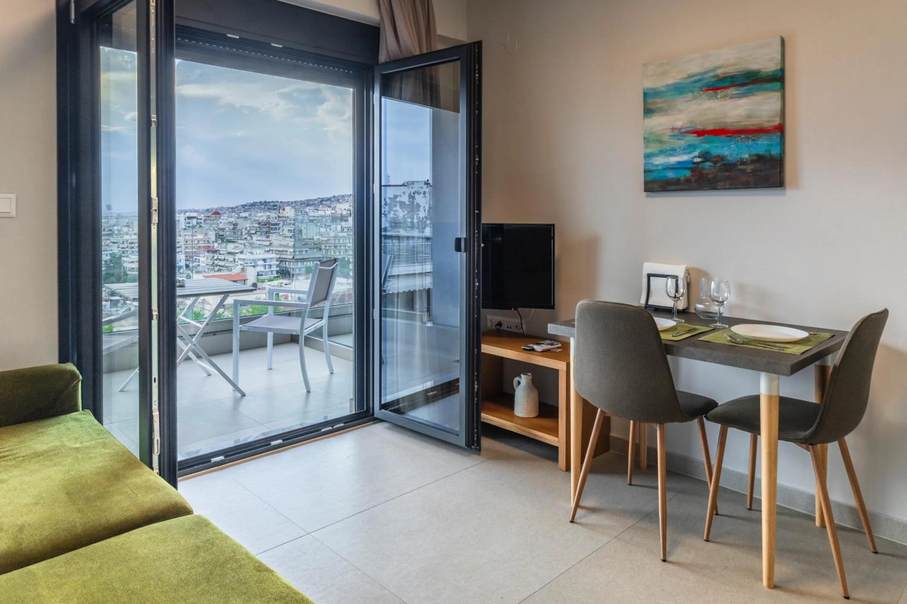 View (from property/room) in Toumba apartments