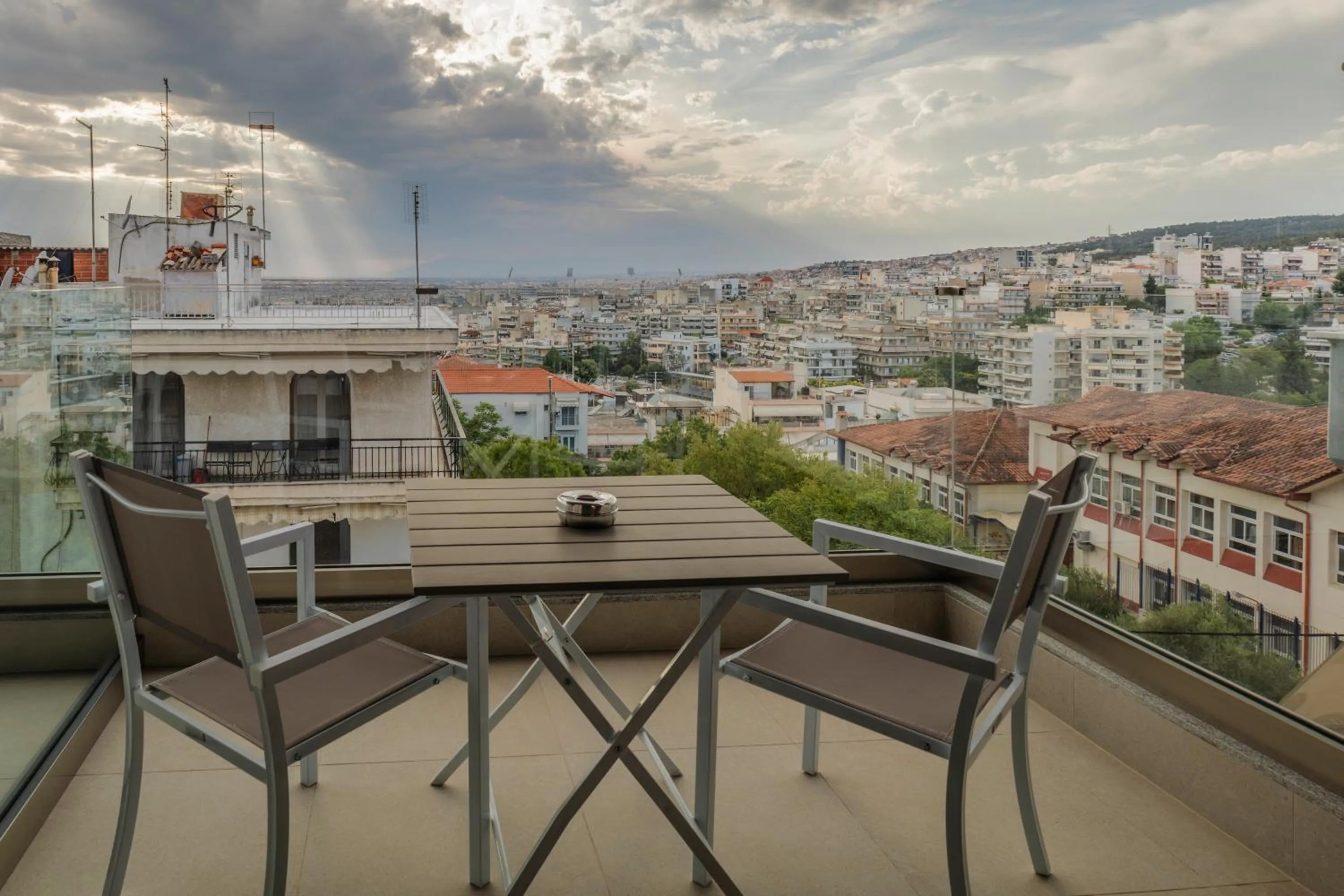 View (from property/room) in Toumba apartments