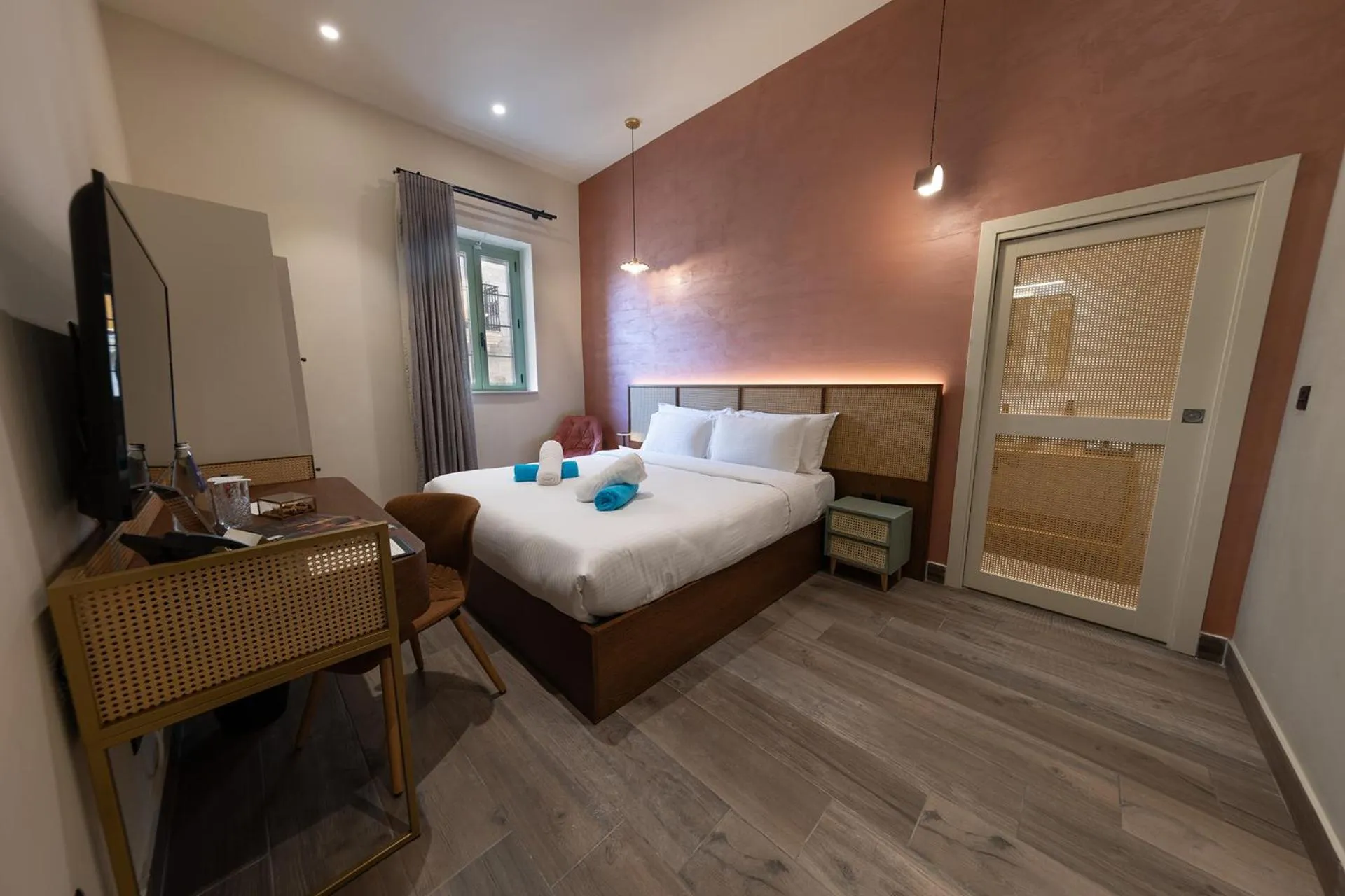 Bedroom, Bed in DOMS Boutique Living