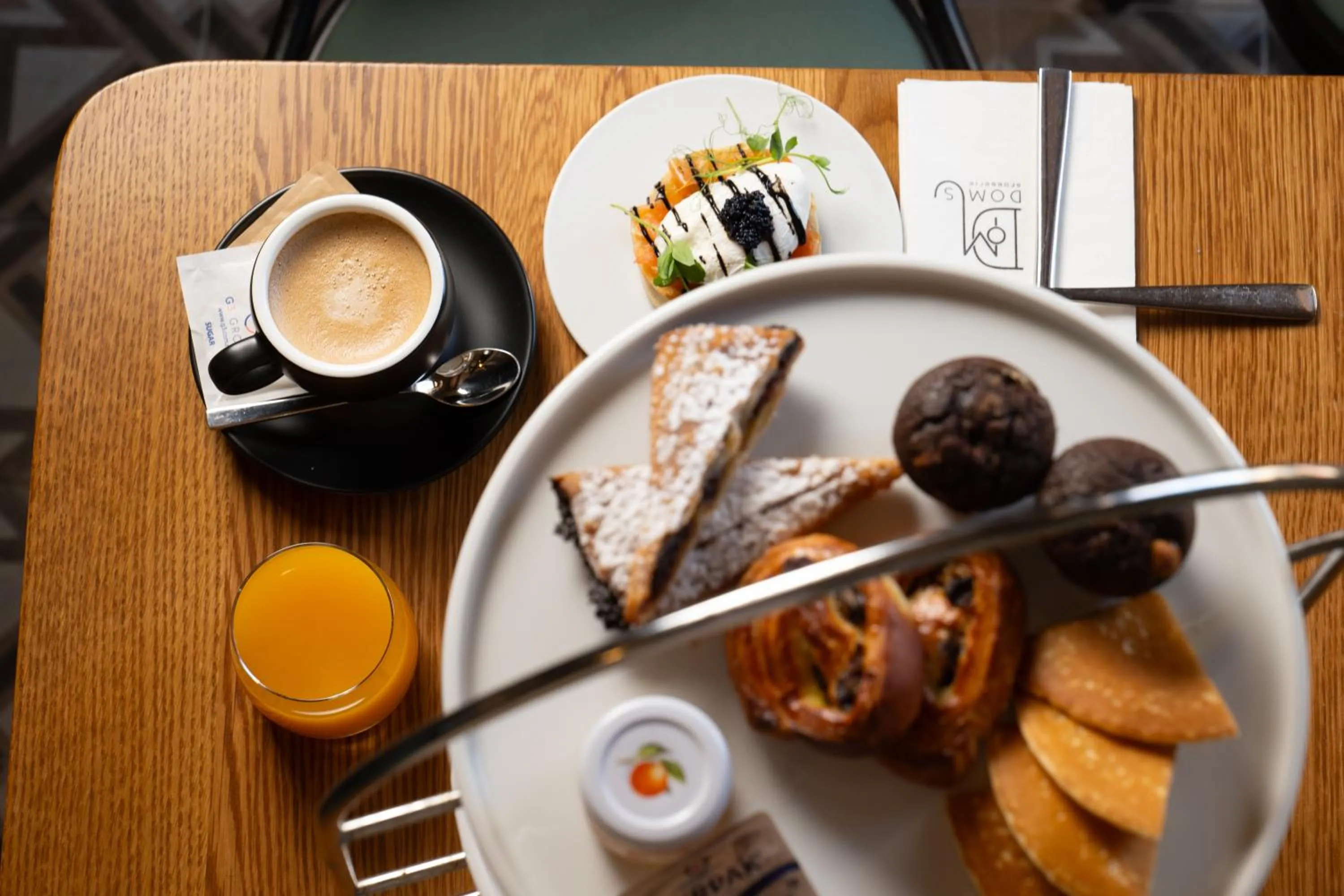 Breakfast in DOMS Boutique Living