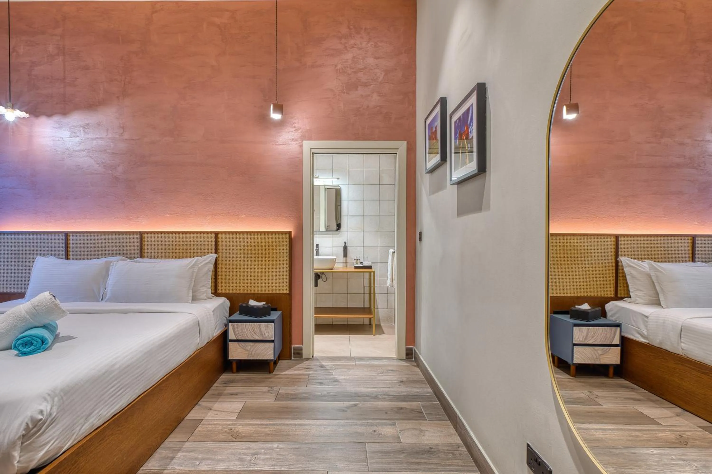 Photo of the whole room, Bed in DOMS Boutique Living