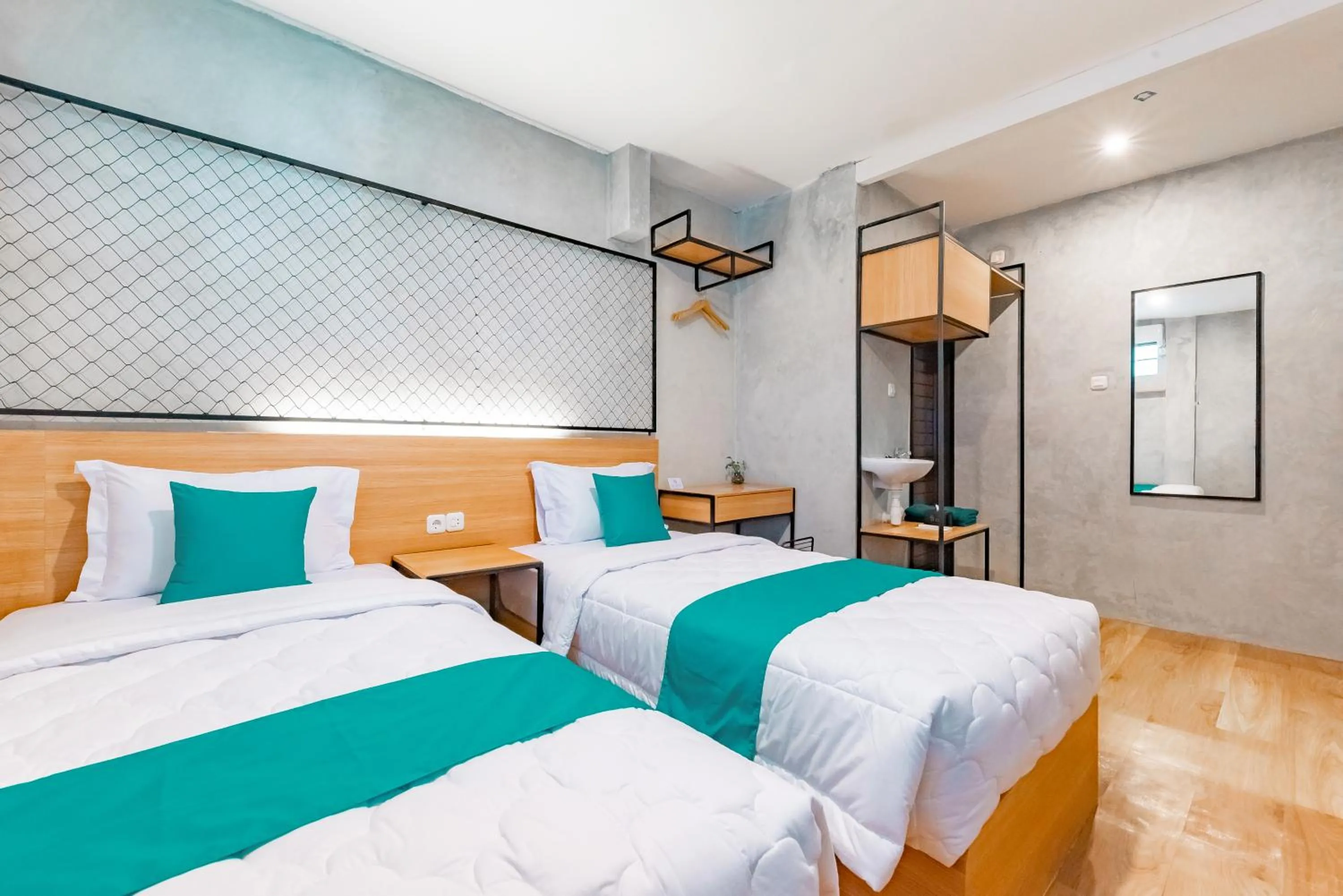 Bed in Ultima Guest House