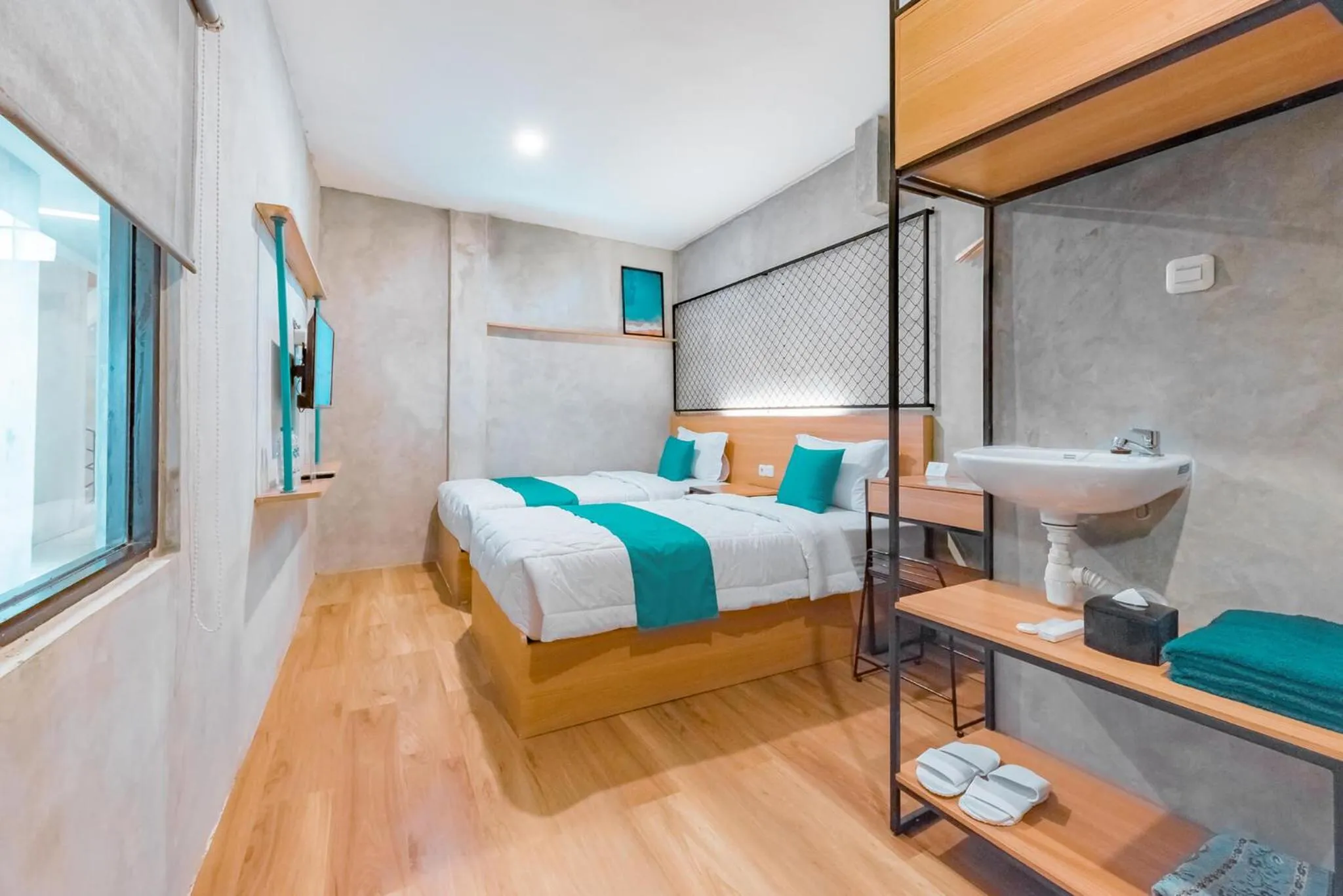 Bed in Ultima Guest House