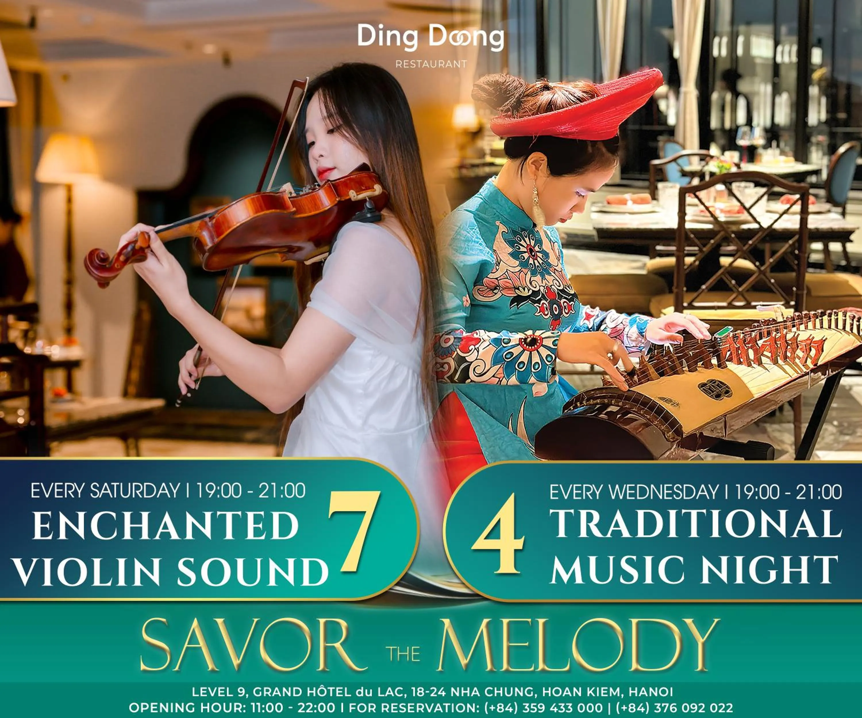 Restaurant/places to eat in GRAND HOTEL du LAC Hanoi