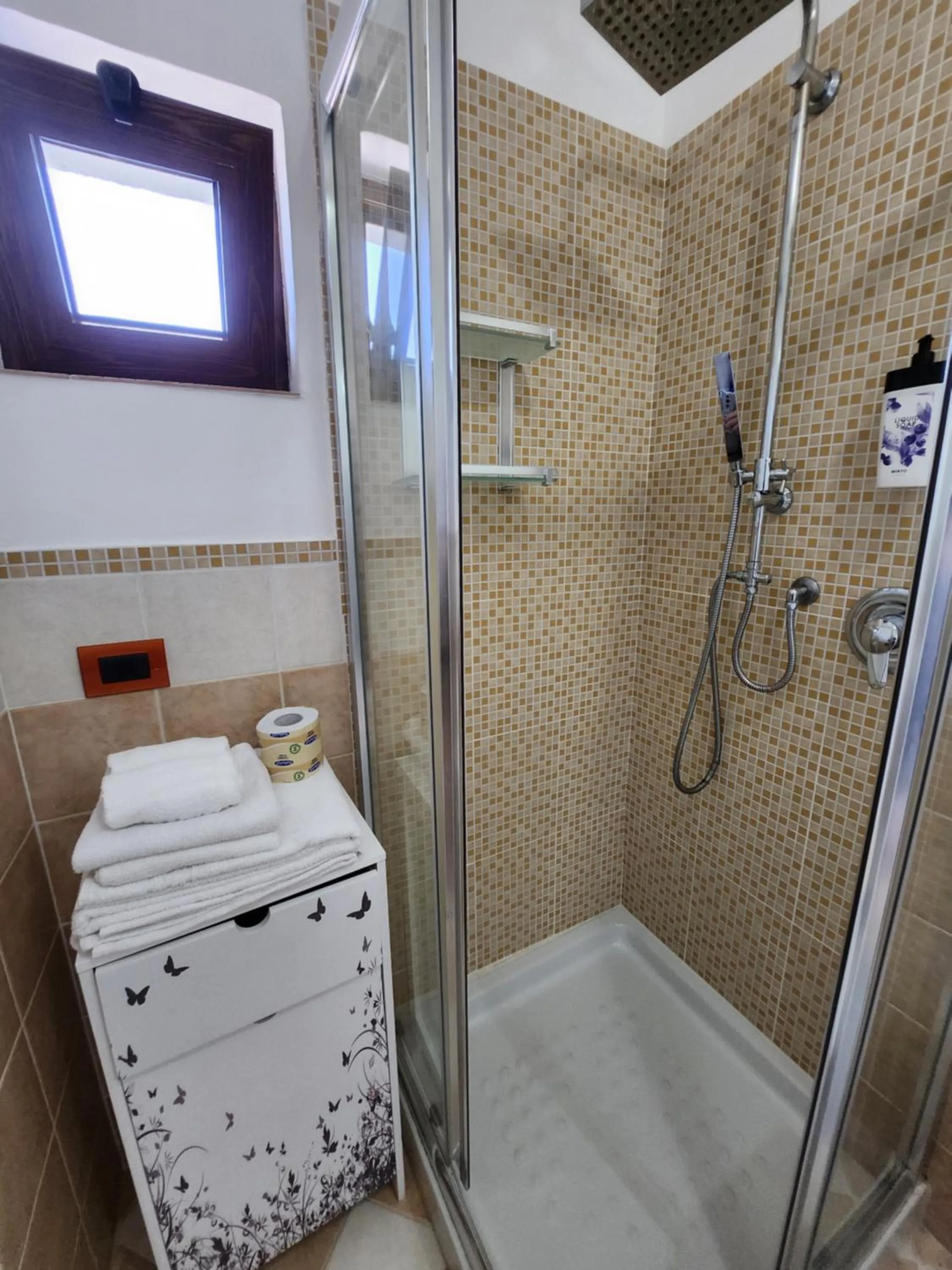 Shower in Valle degli Dei