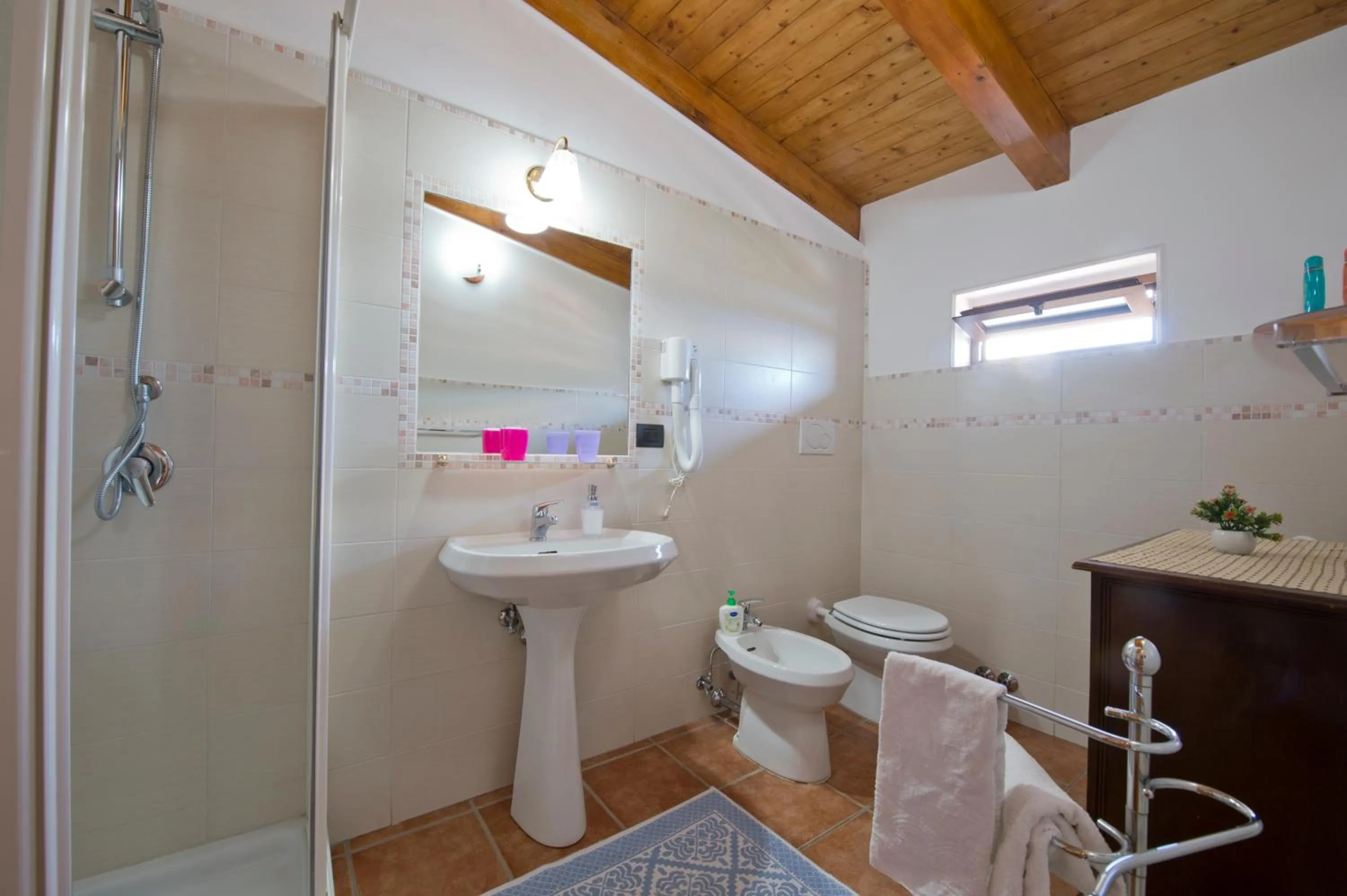 Shower in Valle degli Dei