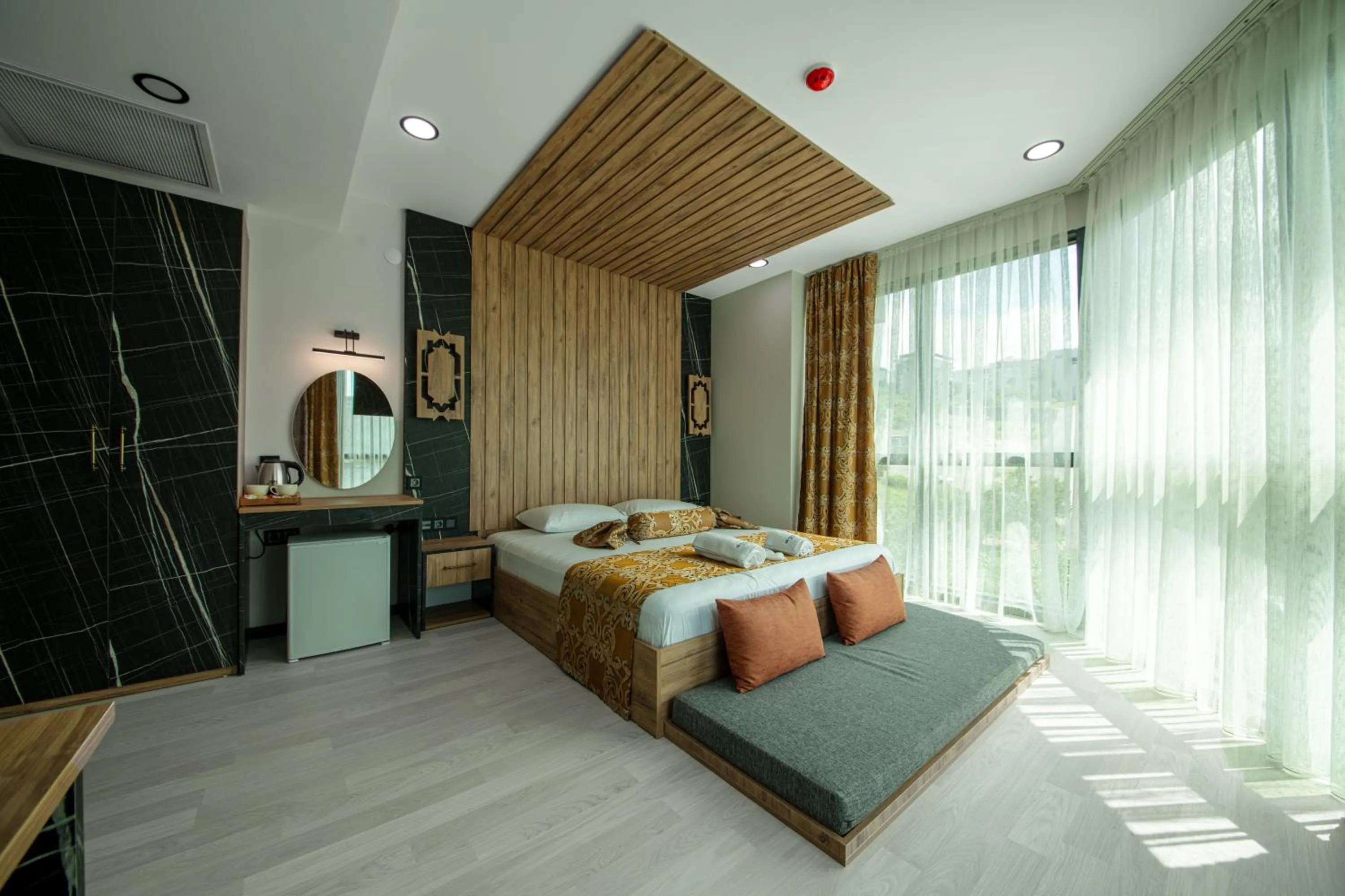 Bed in Air Barbaros Hotel Trabzon