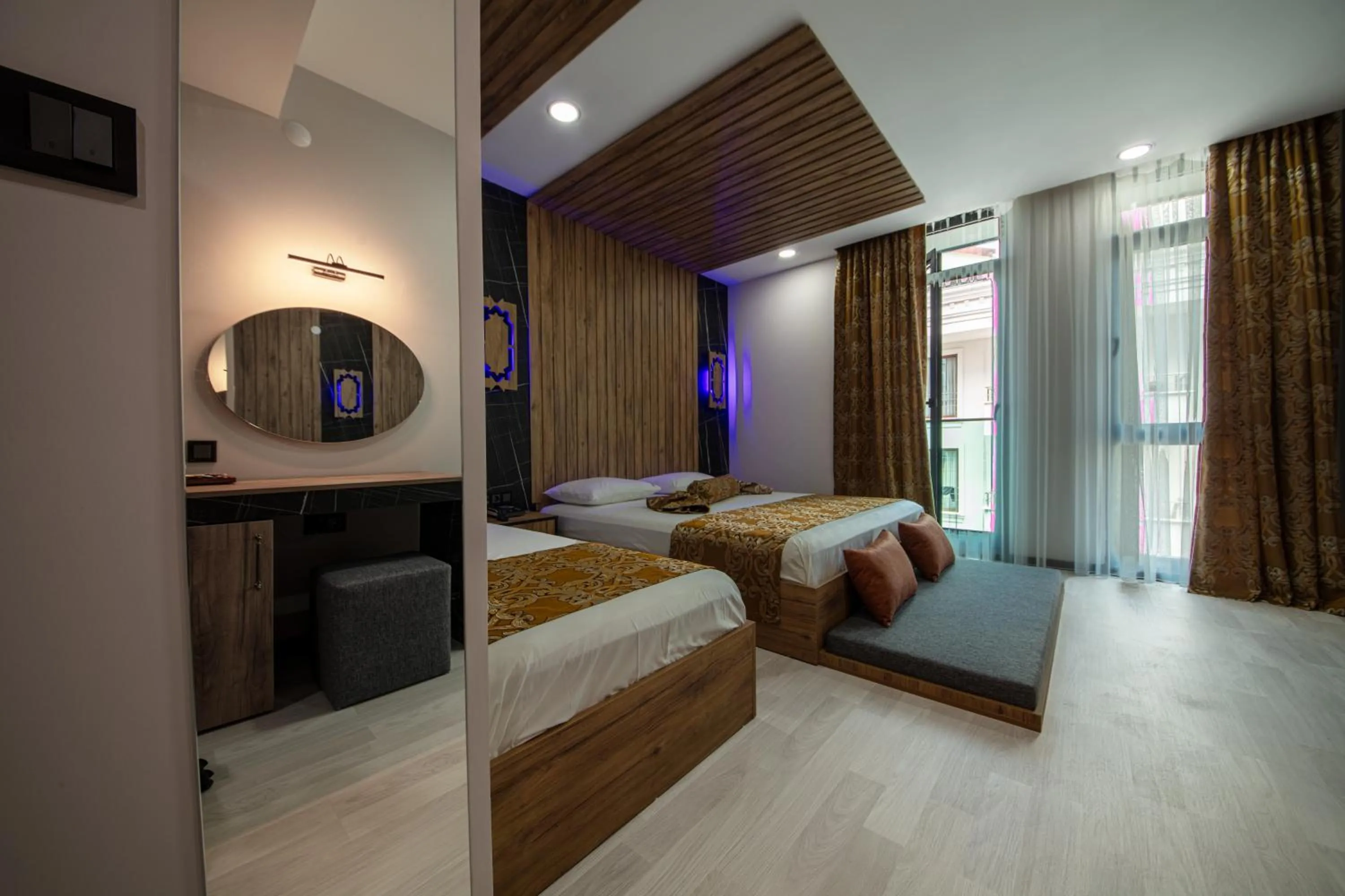 Bed in Air Barbaros Hotel Trabzon