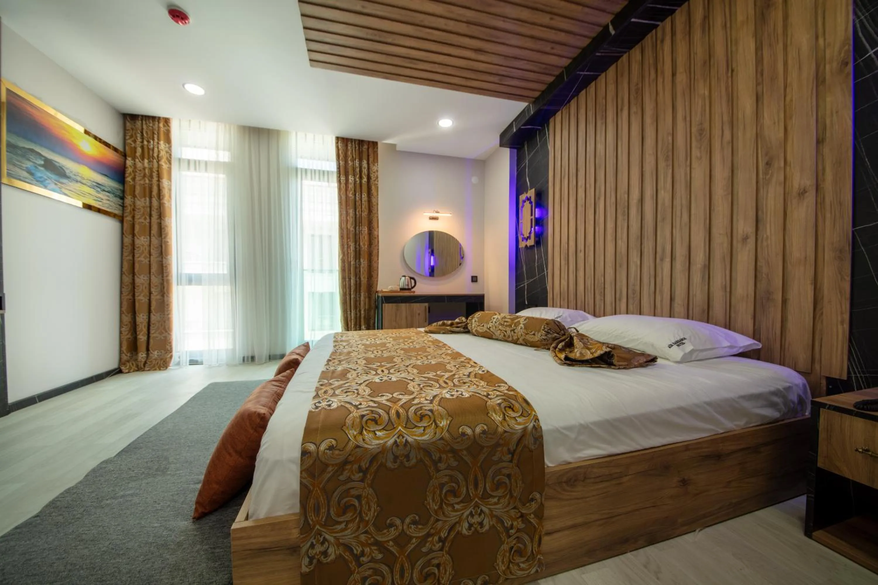 Bed in Air Barbaros Hotel Trabzon