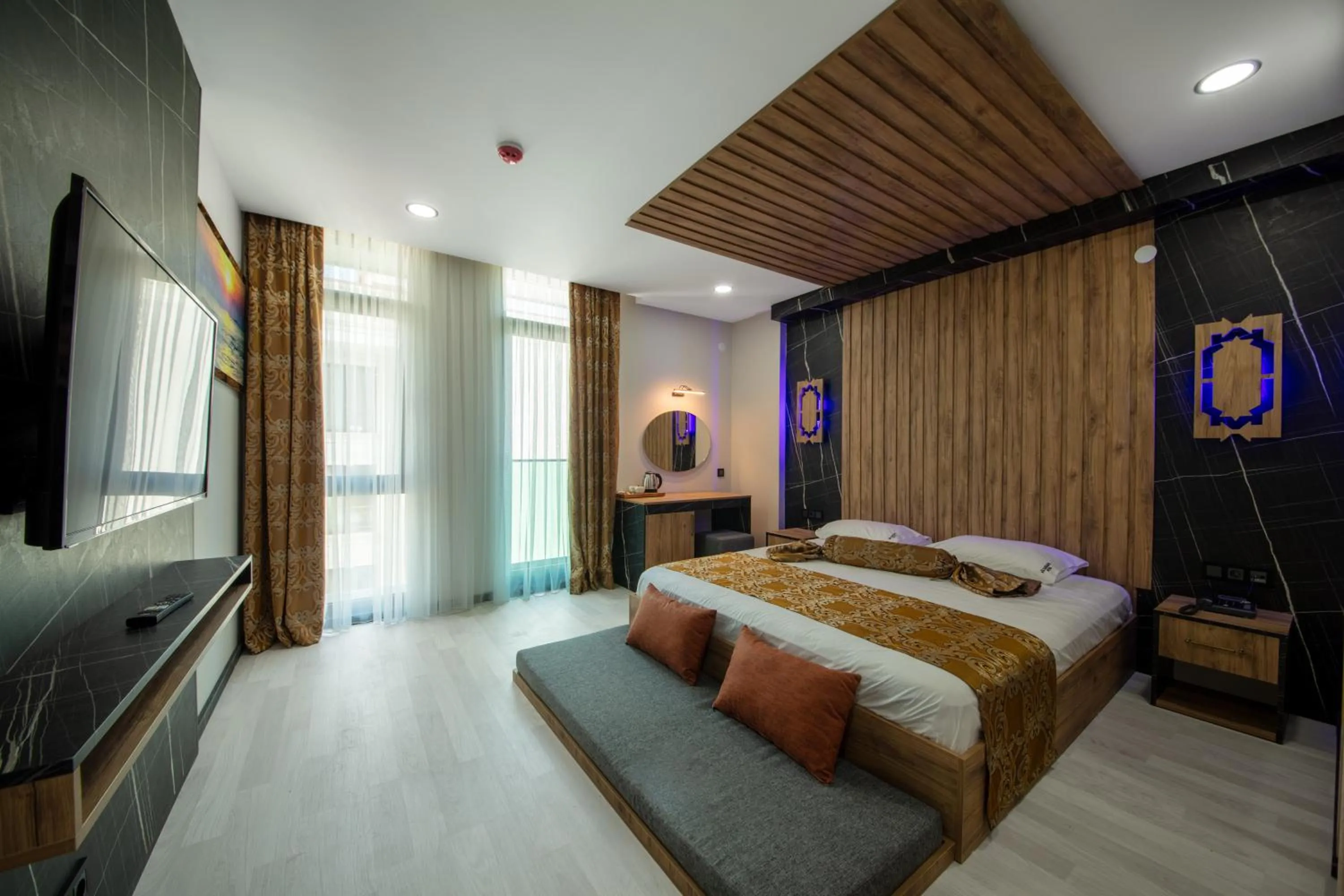 Bed in Air Barbaros Hotel Trabzon