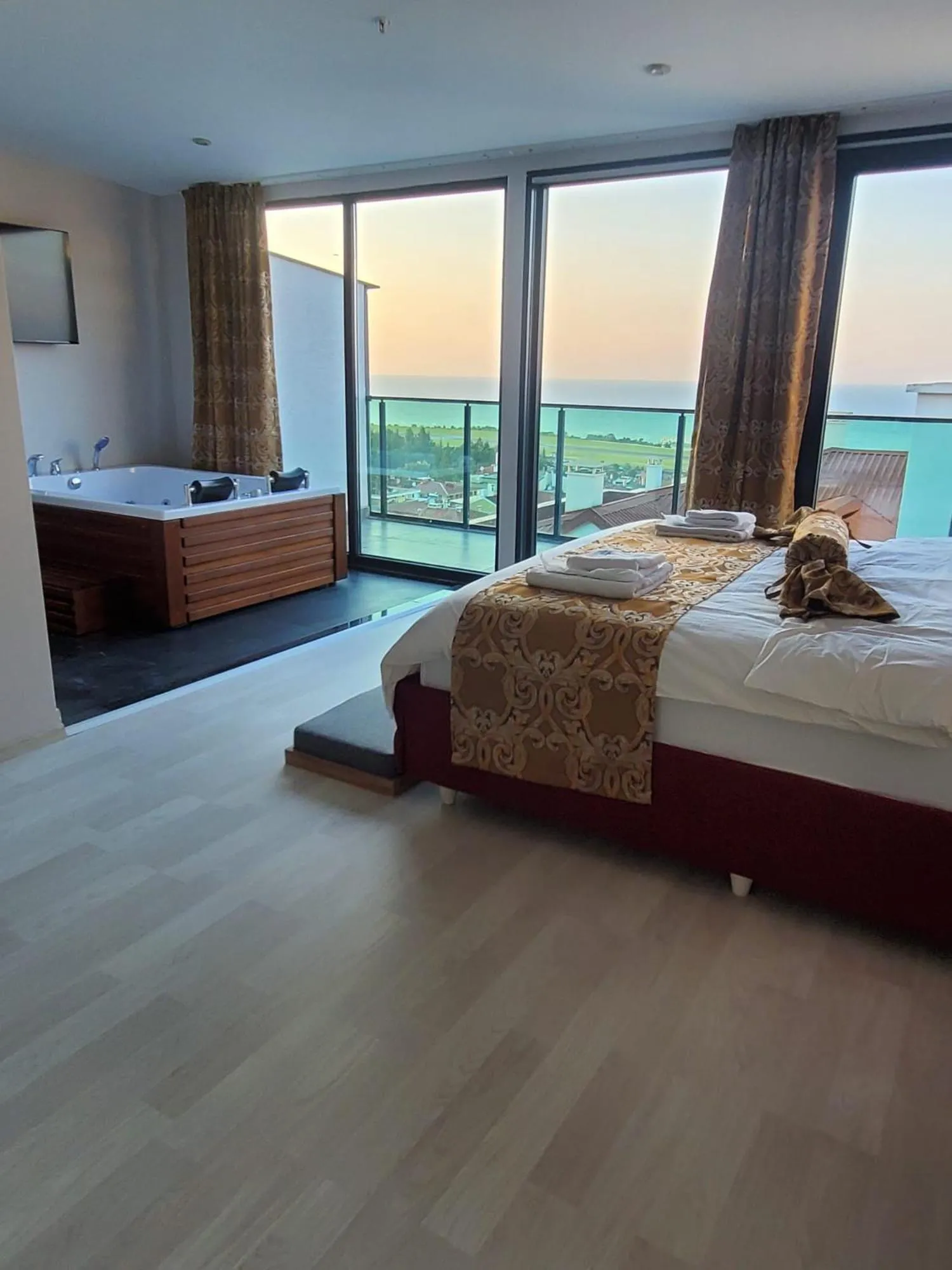 Bed in Air Barbaros Hotel Trabzon