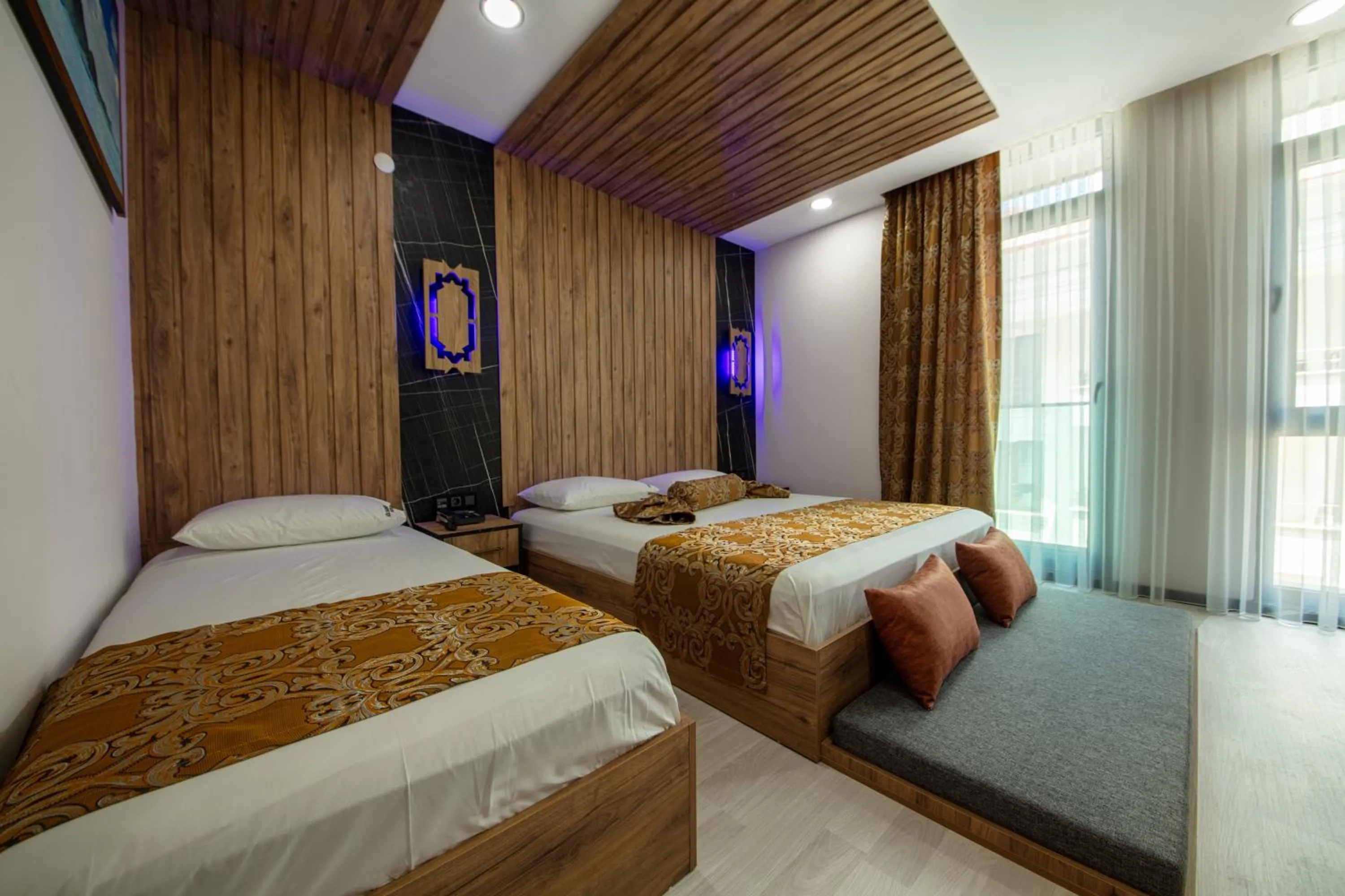 Bed in Air Barbaros Hotel Trabzon