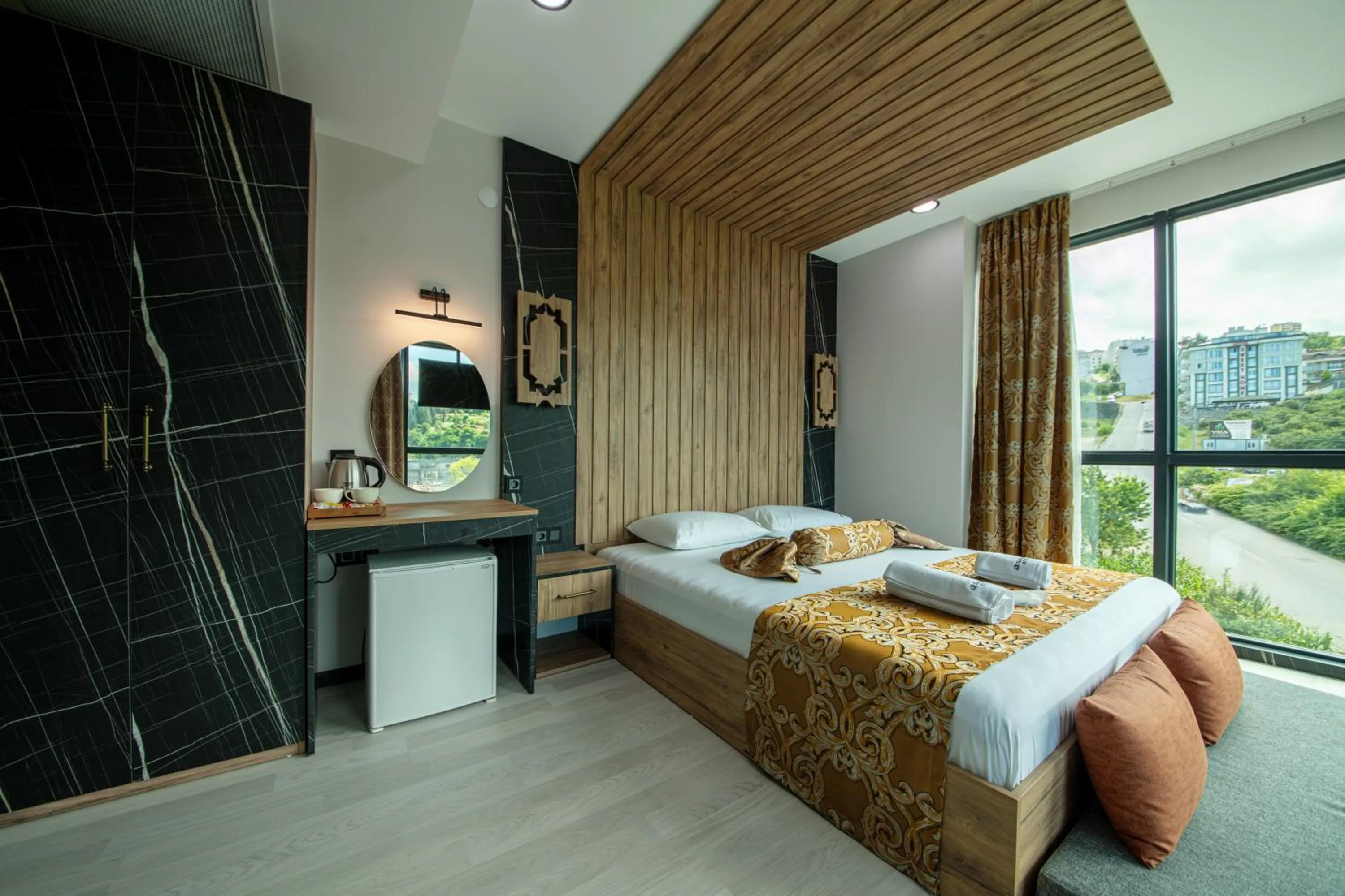 Bed in Air Barbaros Hotel Trabzon