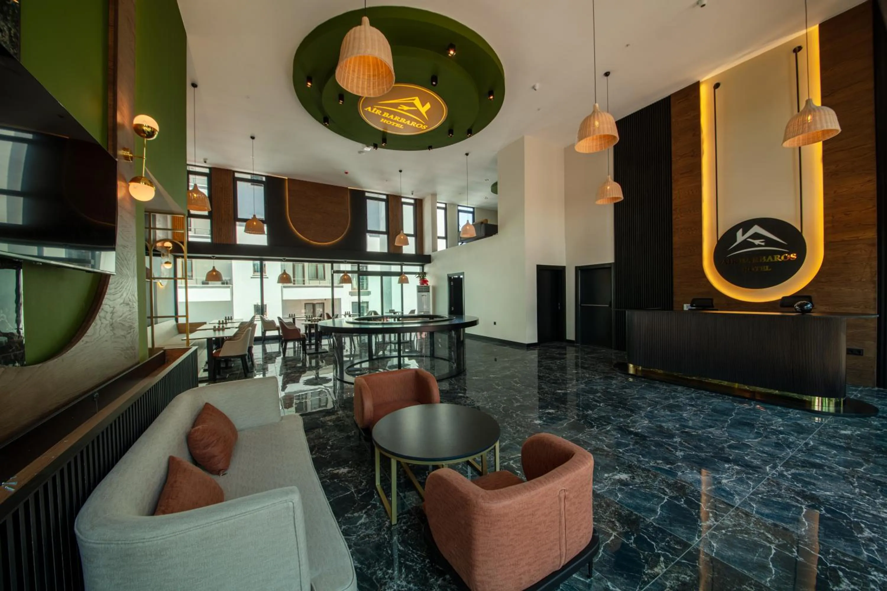 Restaurant/places to eat in Air Barbaros Hotel Trabzon