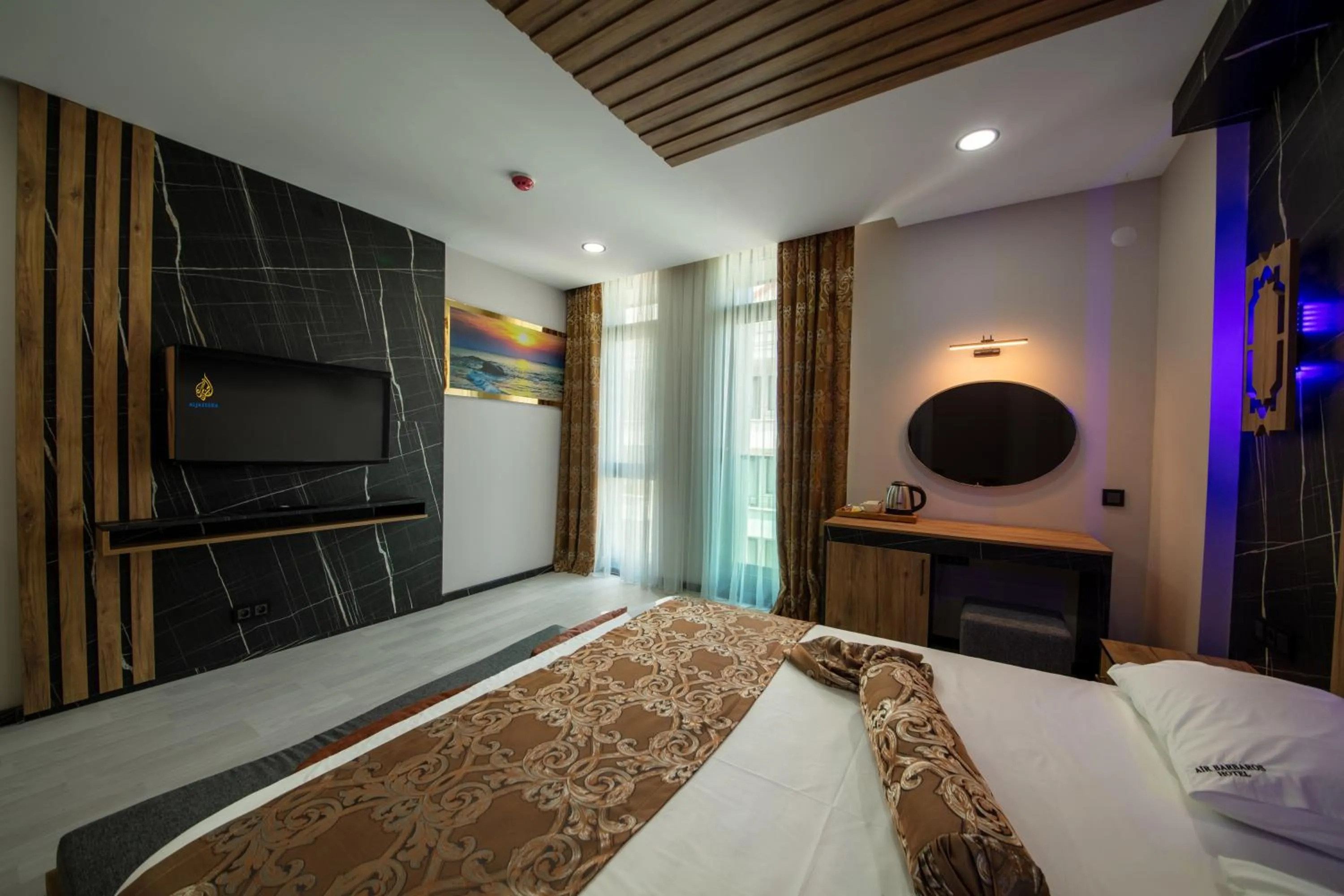 Bed in Air Barbaros Hotel Trabzon