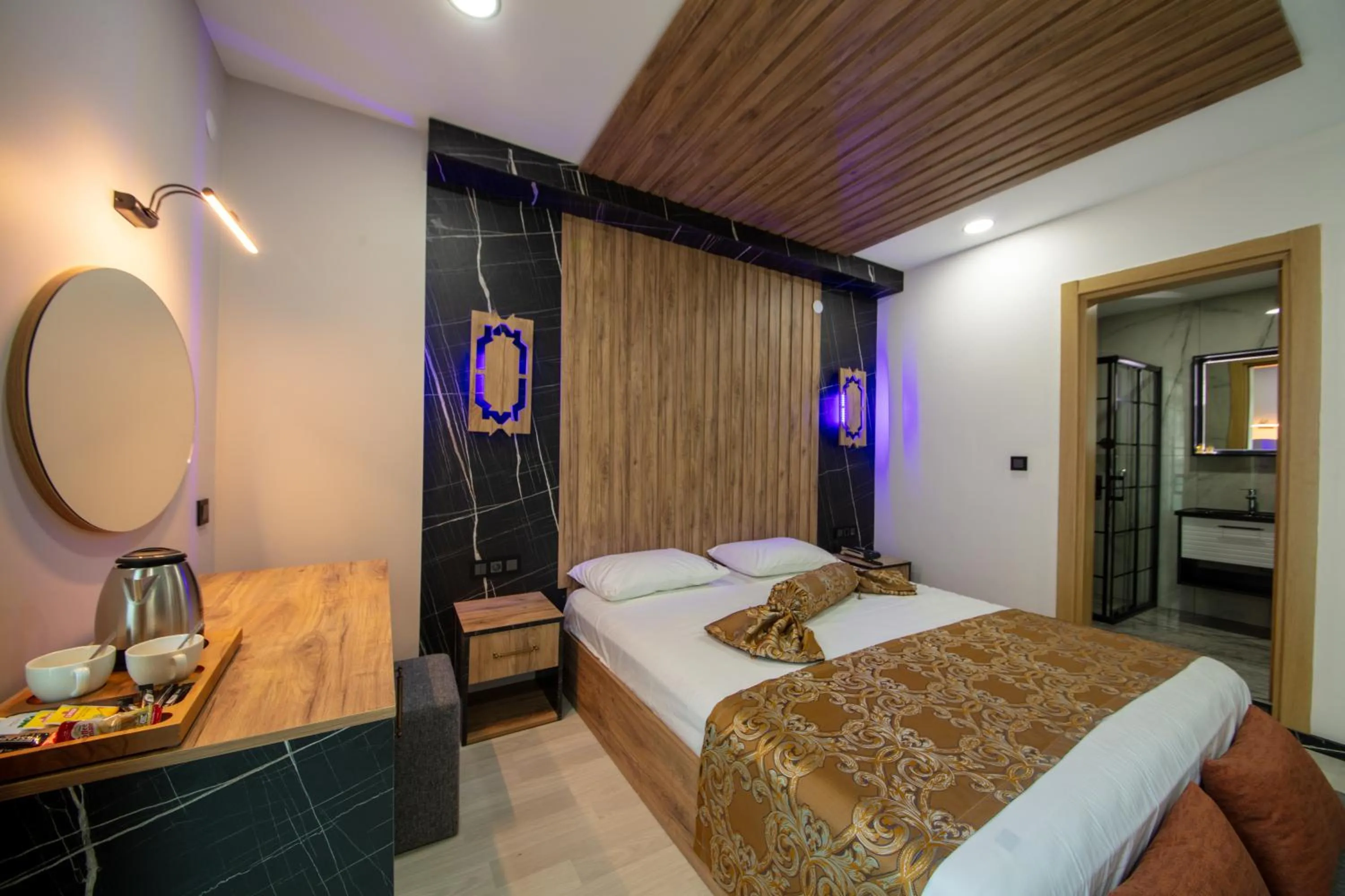 Bed in Air Barbaros Hotel Trabzon