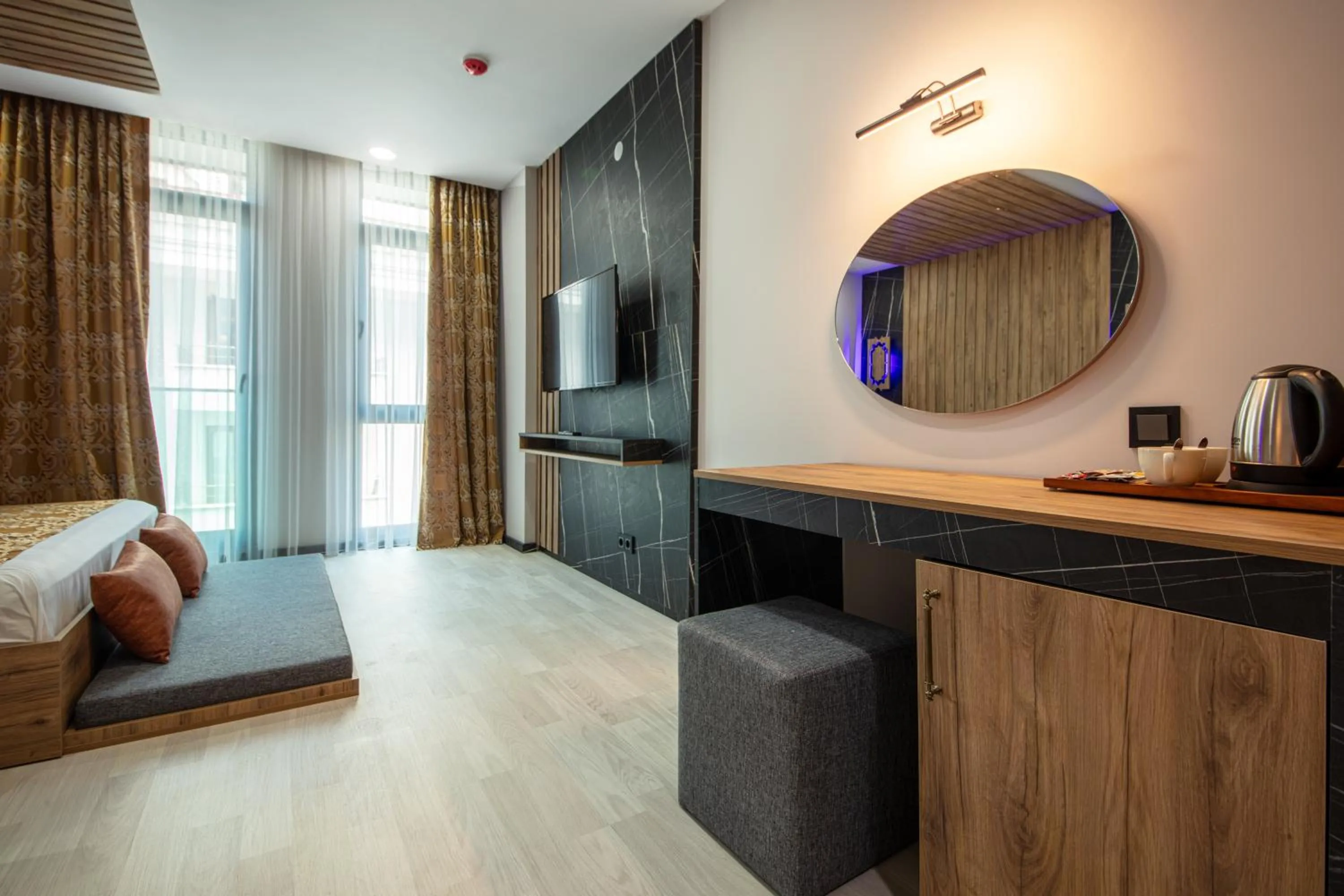 Bed in Air Barbaros Hotel Trabzon